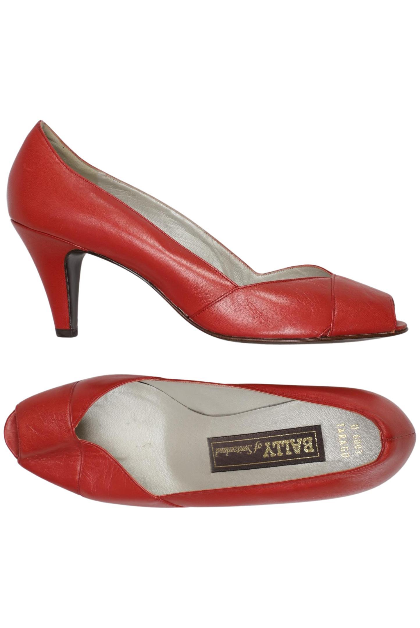 

Bally Damen Pumps, rot, Gr. 4.5