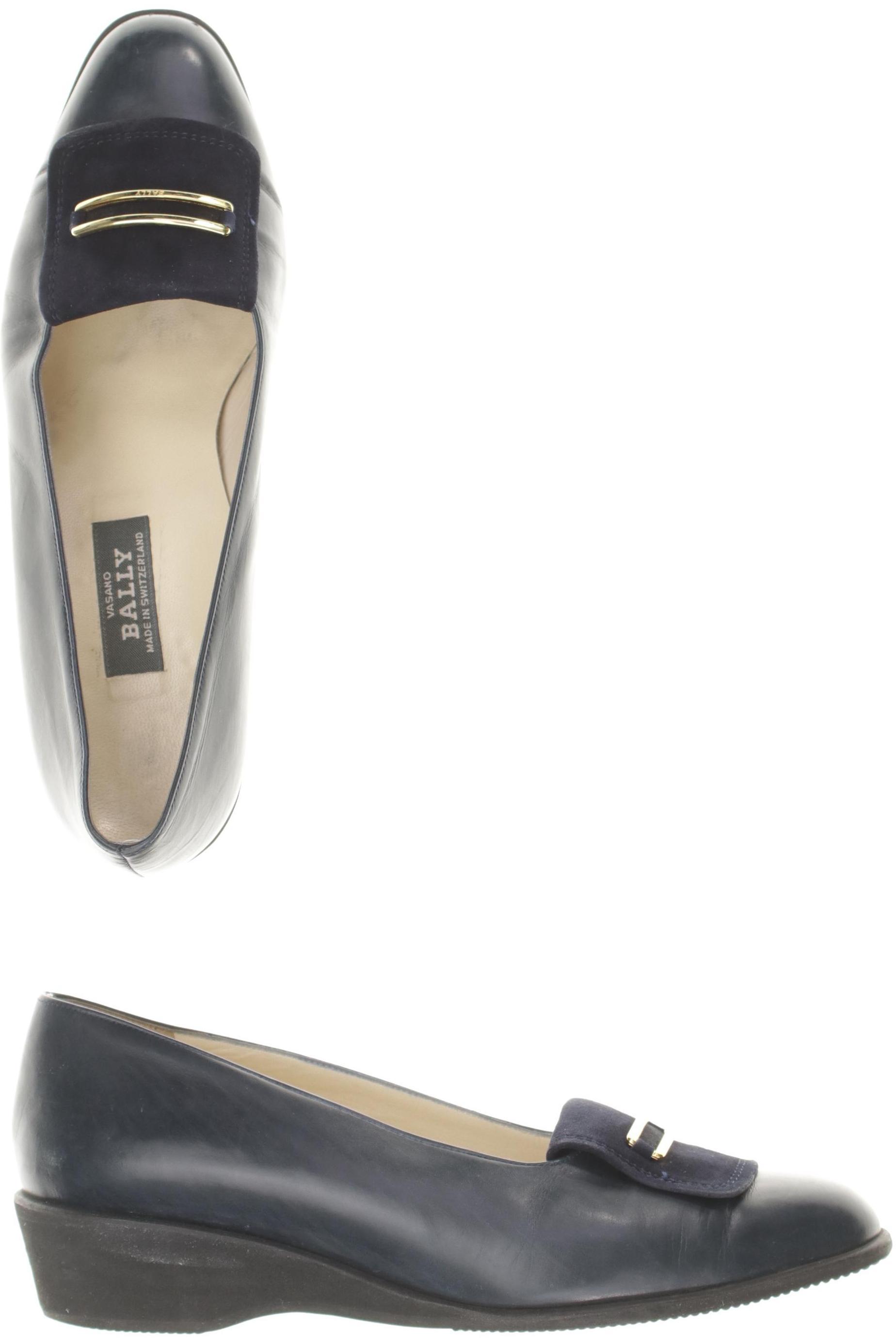 

Bally Damen Pumps, blau, Gr. 5