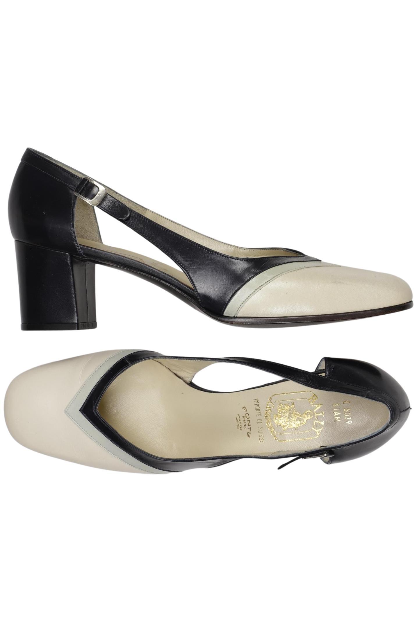 

Bally Damen Pumps, cremeweiß, Gr. 4.5