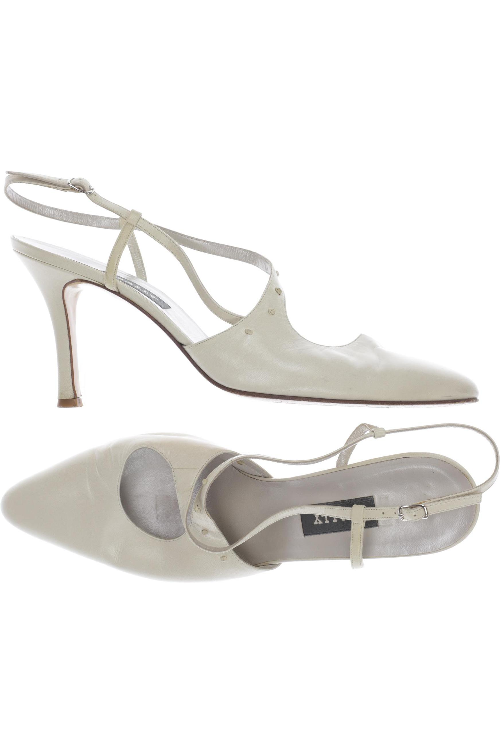 

Bally Damen Sandale, cremeweiß, Gr. 41
