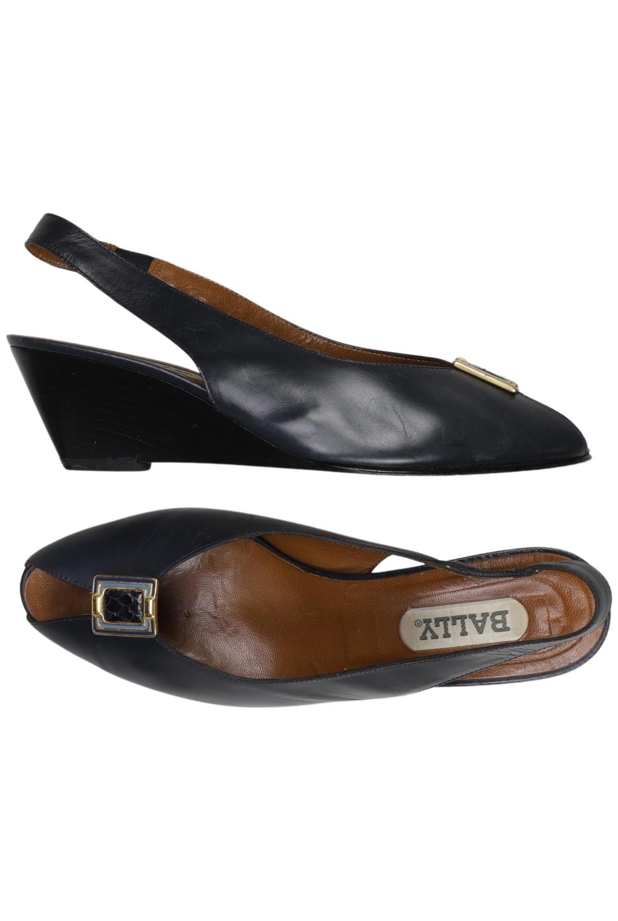 

Bally Damen Sandale, marineblau, Gr. 37.5