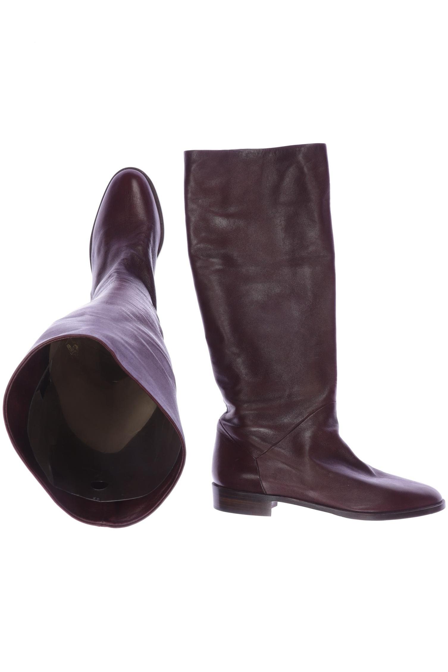 

Bally Damen Stiefel, bordeaux, Gr. 40.5