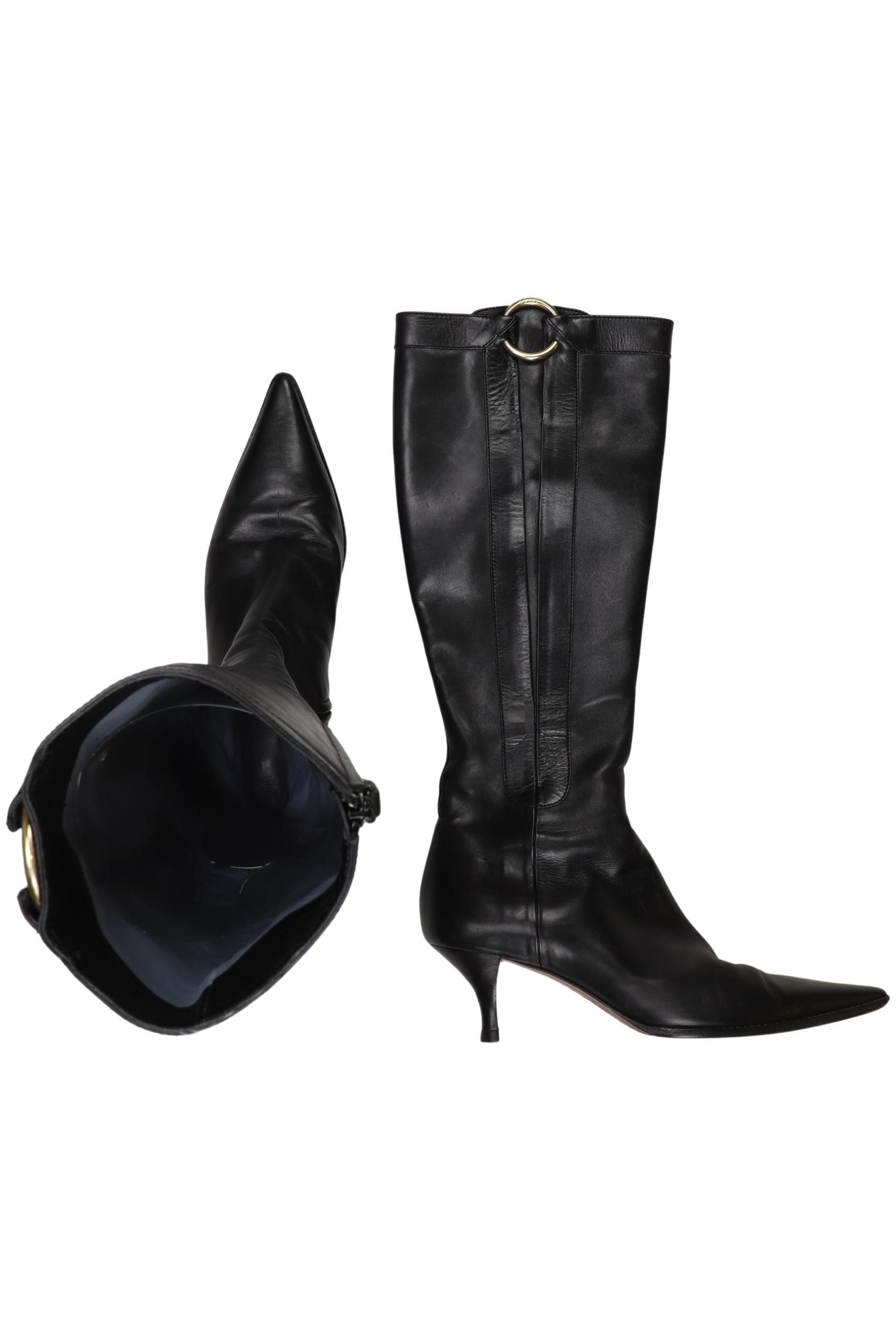 

Bally Damen Stiefel, schwarz, Gr. 38.5