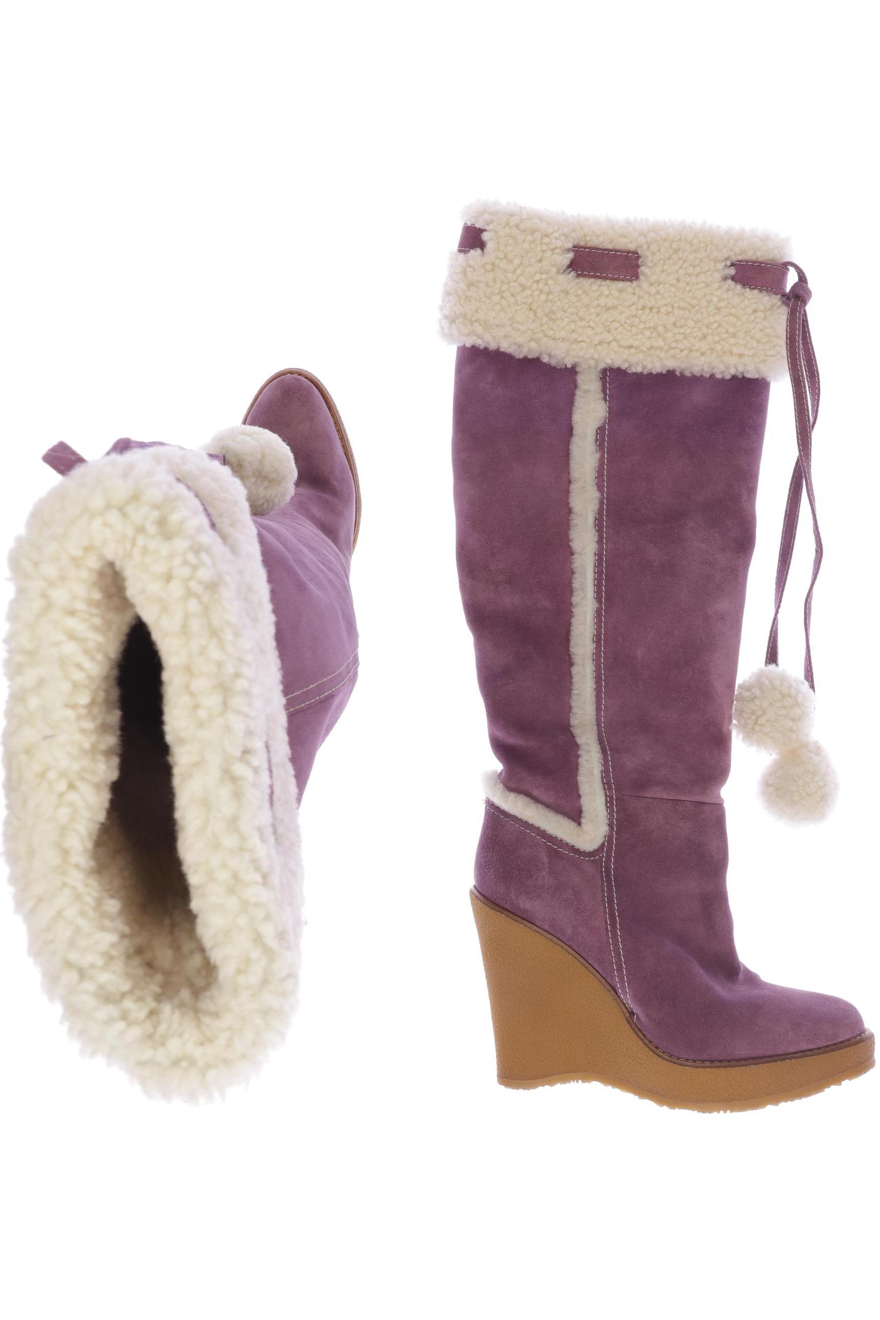 

Bally Damen Stiefel, flieder, Gr. 37.5