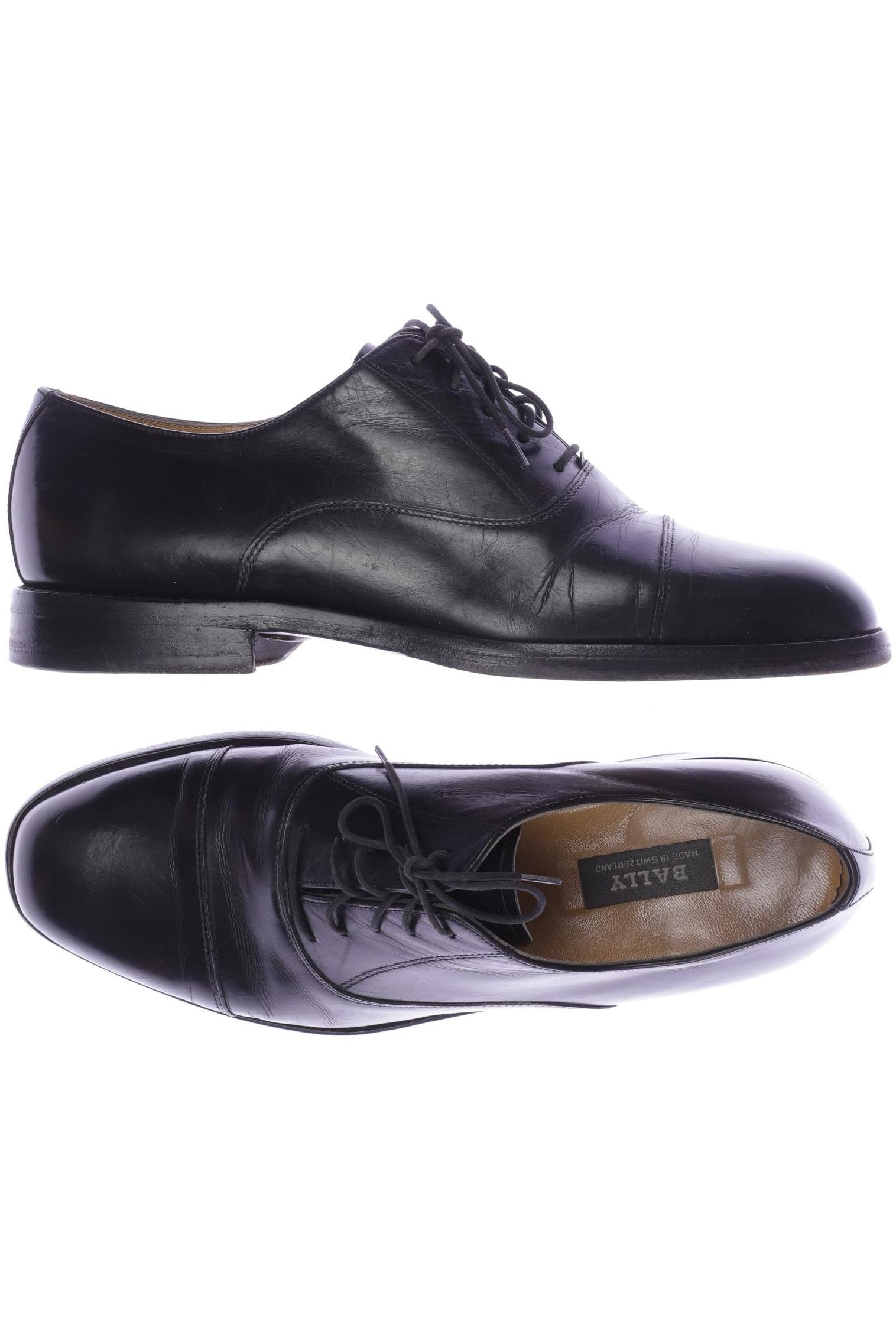 

Bally Herren Halbschuh, schwarz, Gr. 8.5