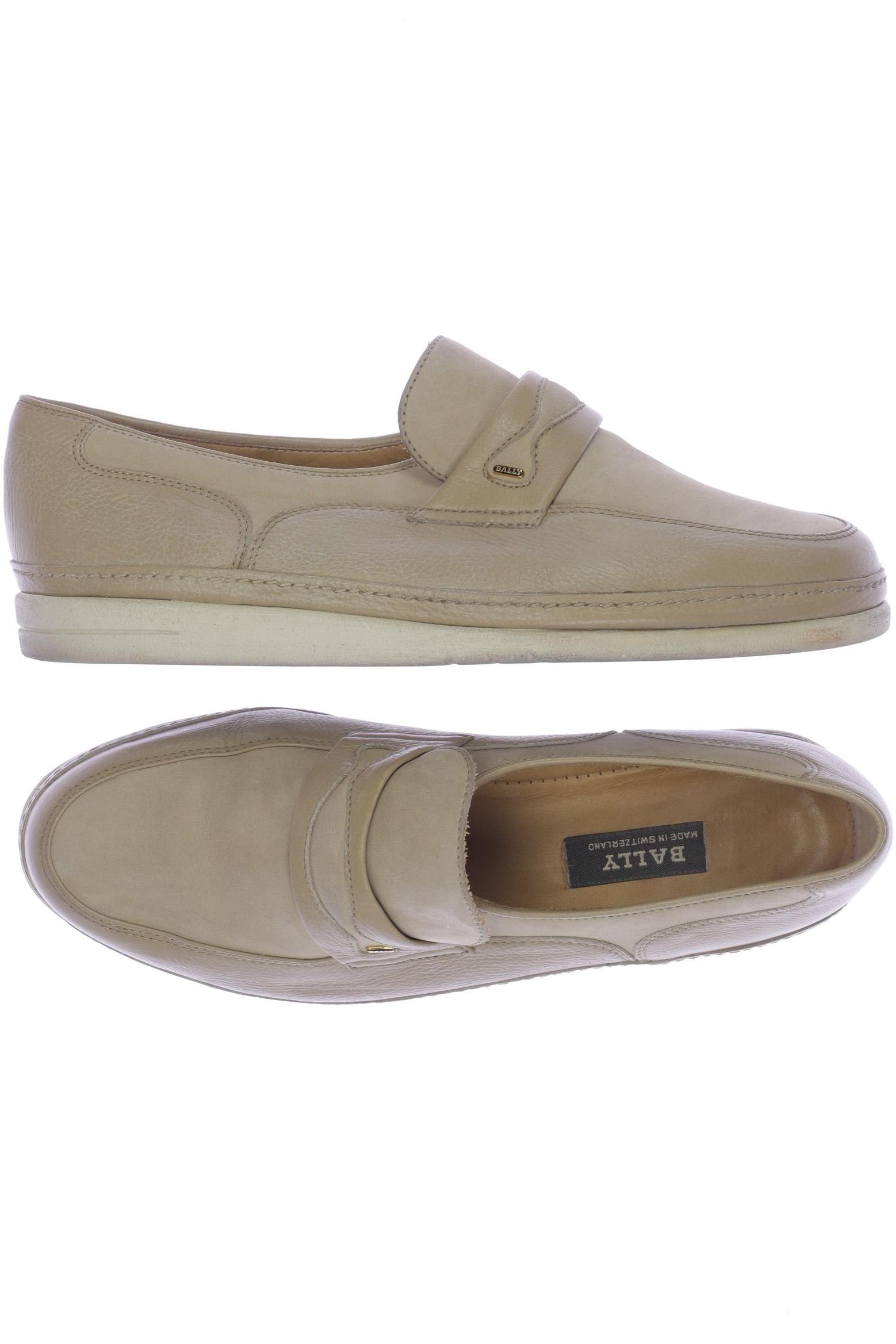 

Bally Herren Halbschuh, beige, Gr. 7