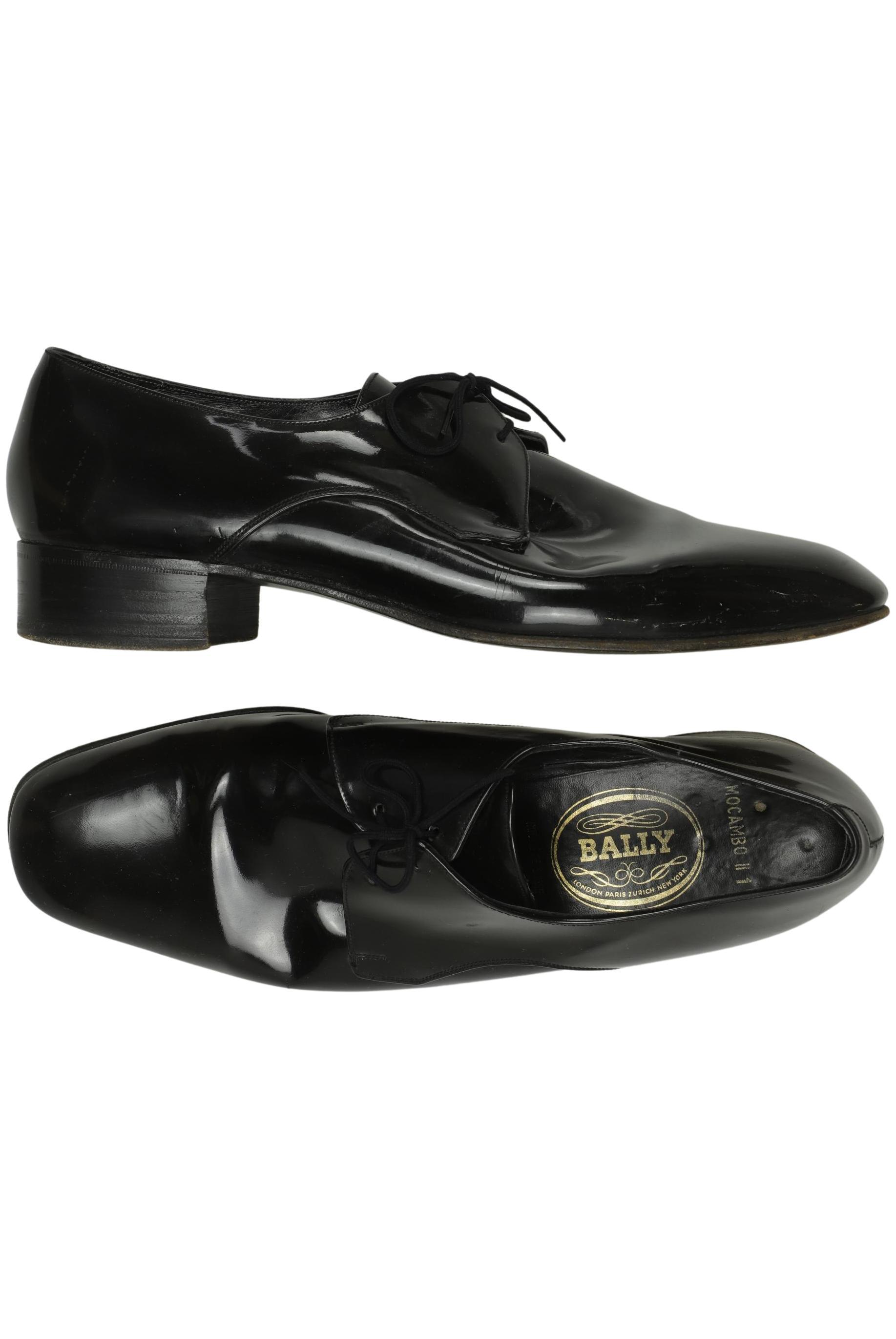 

Bally Herren Halbschuh, schwarz, Gr. 10.5