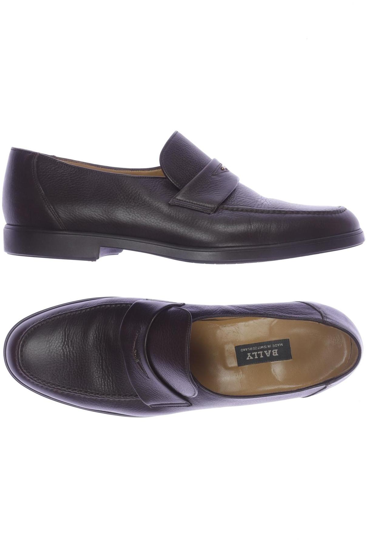 

Bally Herren Halbschuh, braun, Gr. 10