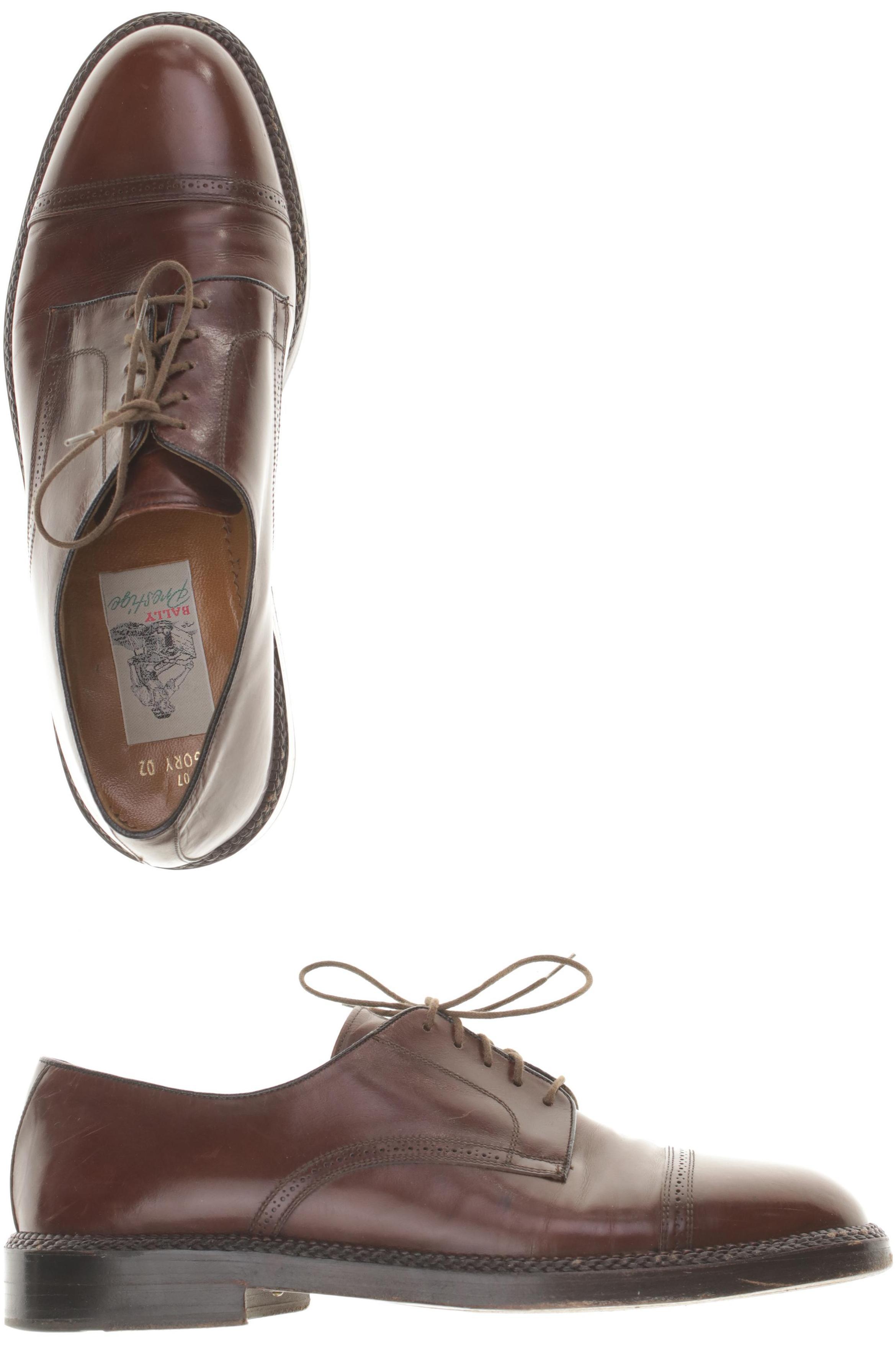 

Bally Herren Halbschuh, braun, Gr. 9.5