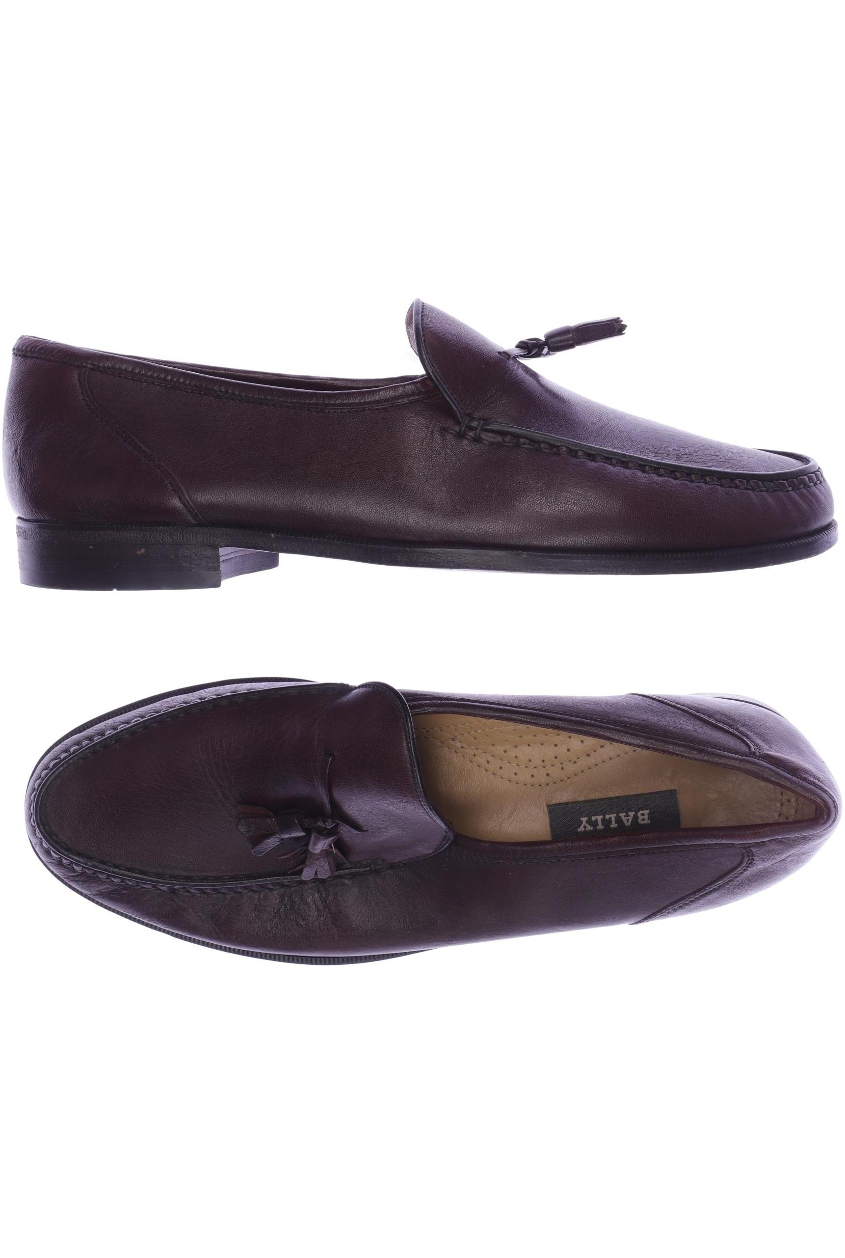 

Bally Herren Halbschuh, bordeaux, Gr. 45