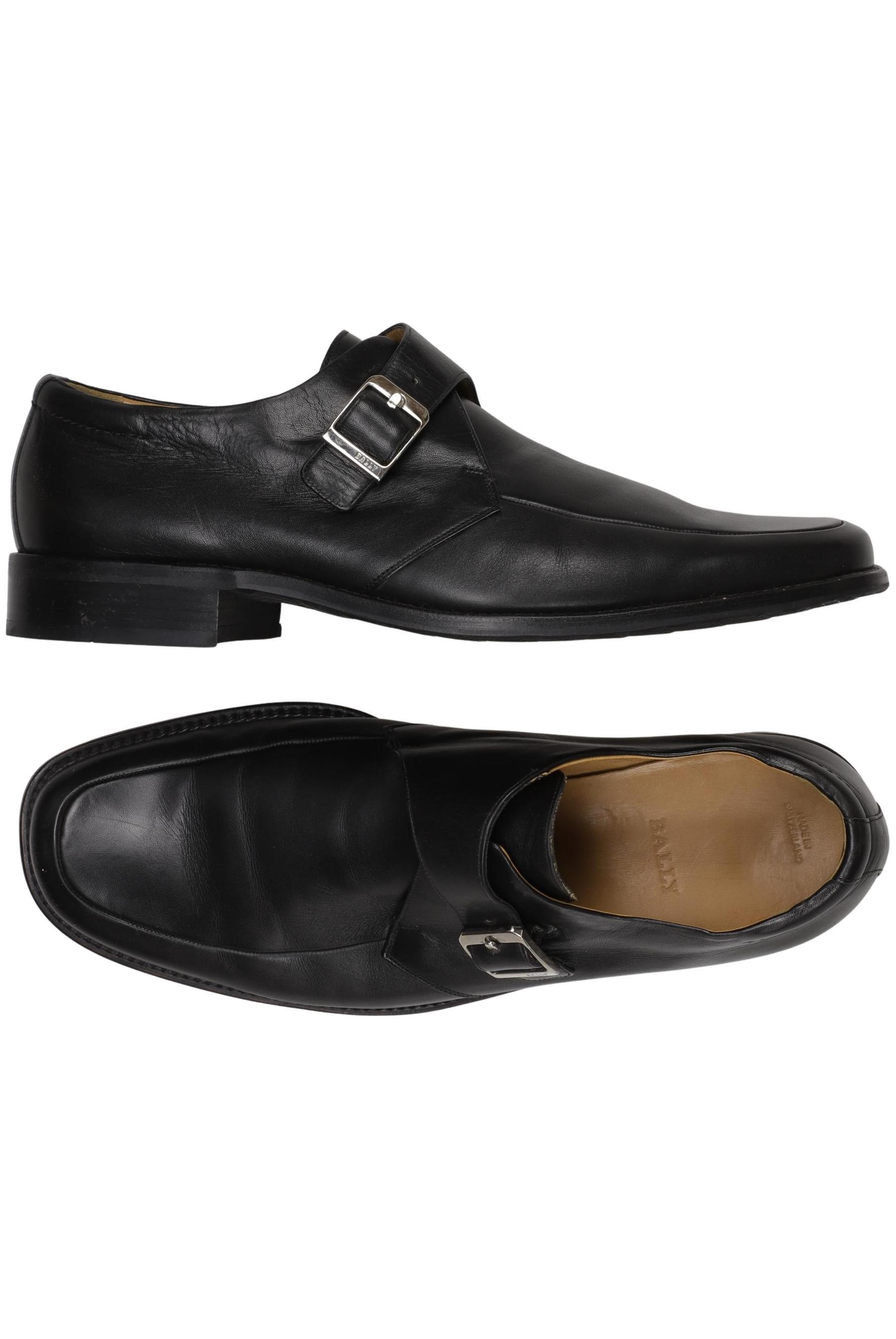 

Bally Herren Halbschuh, schwarz, Gr. 10.5
