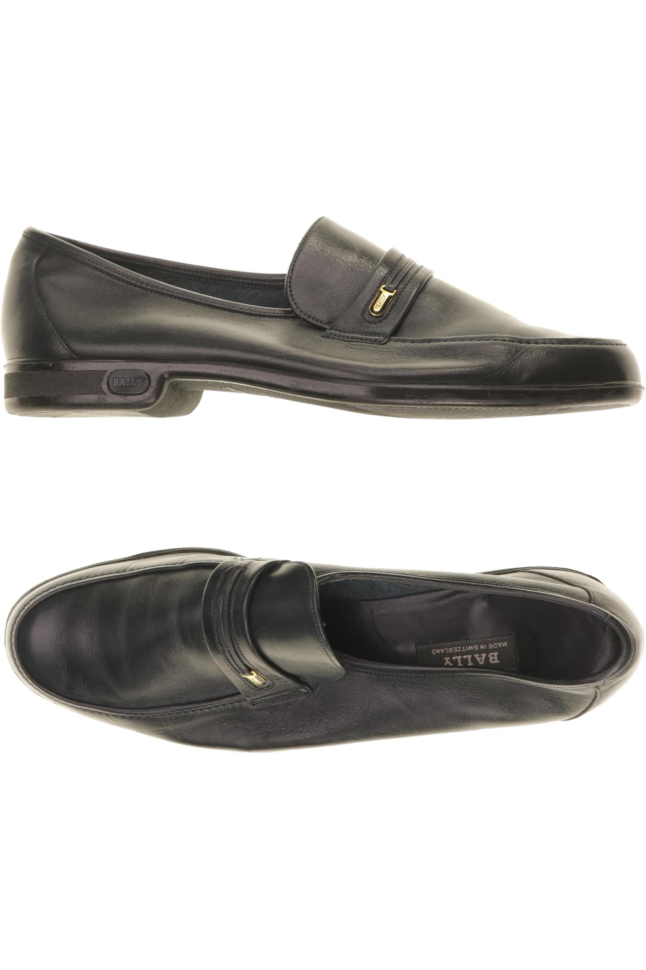 

Bally Herren Halbschuh, schwarz, Gr. 9.5