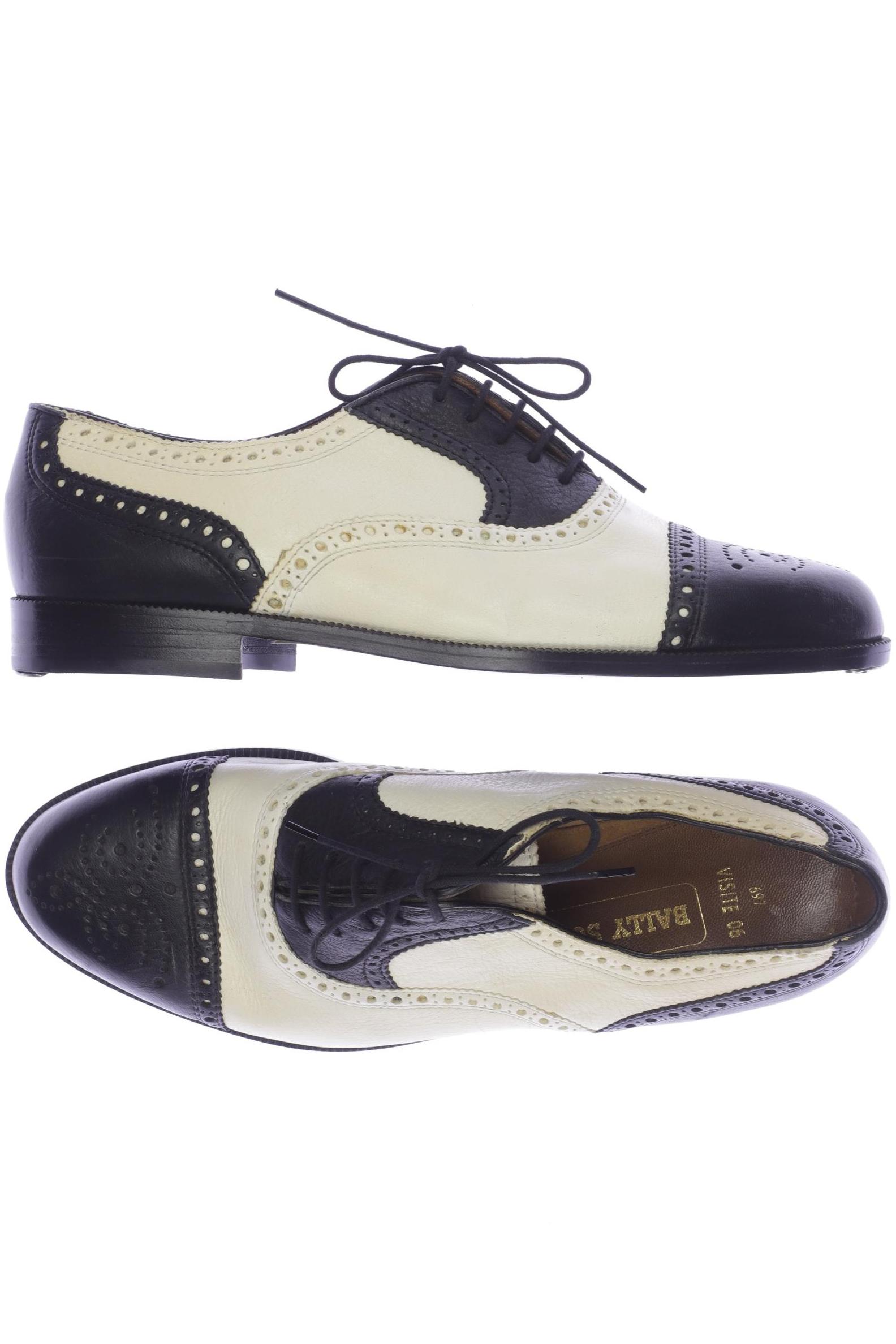 Thumbnail - Bally Herren Halbschuh, cremeweiß, Gr. 7.5