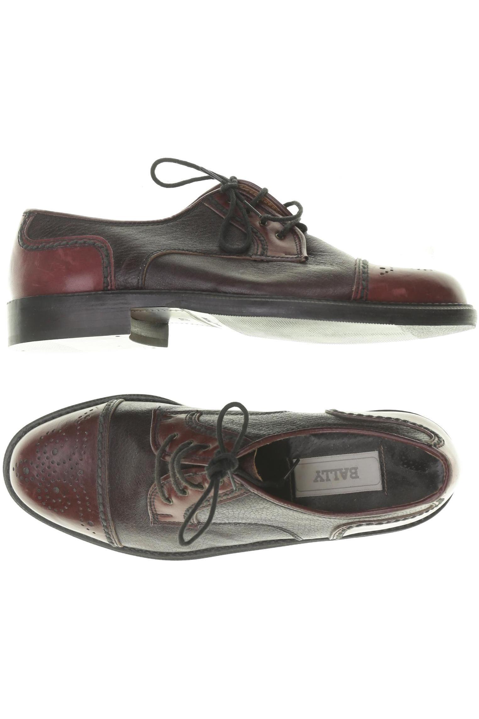 Thumbnail - Bally Herren Halbschuh, rot, Gr. 6.5