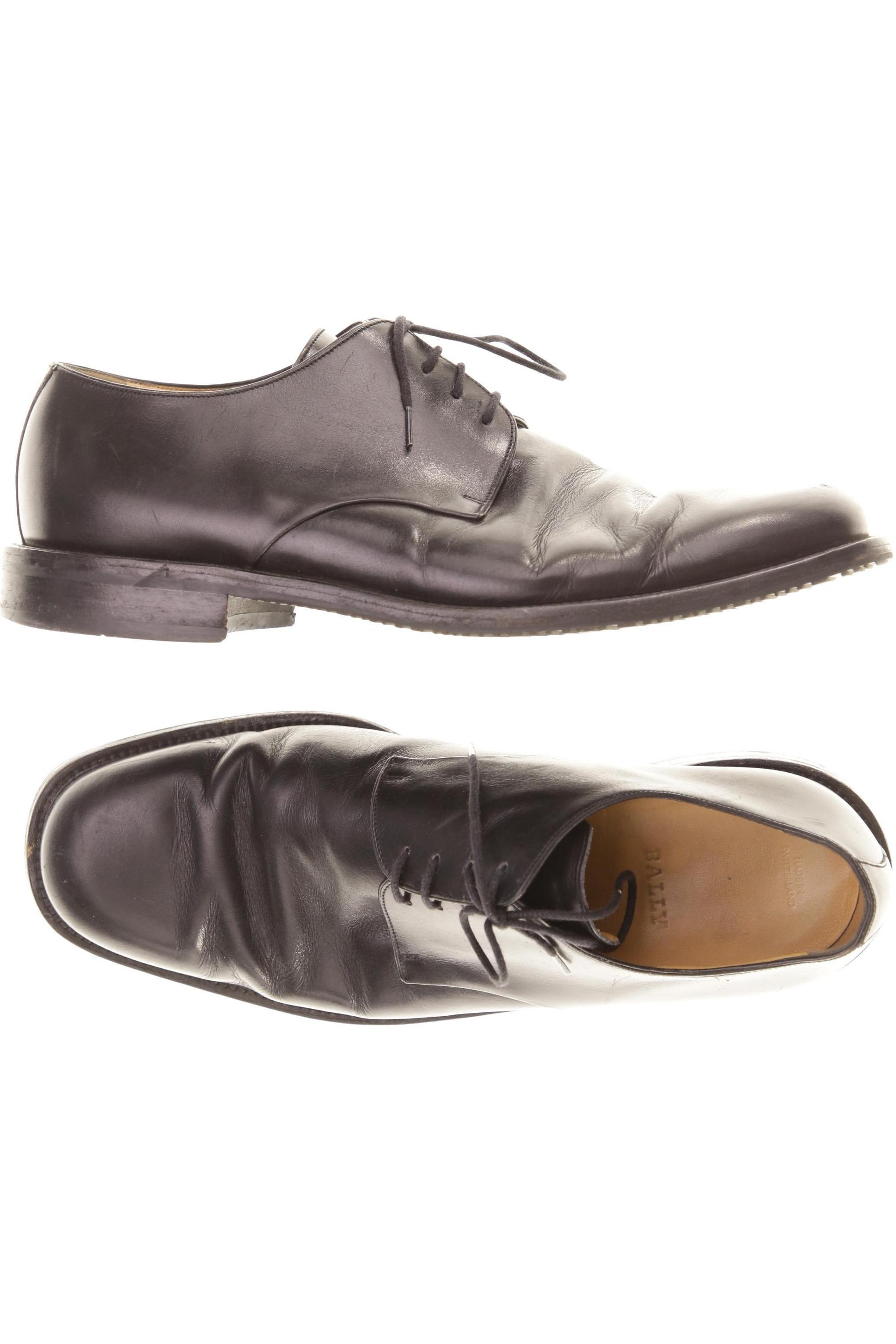 

Bally Herren Halbschuh, schwarz, Gr. 8.5