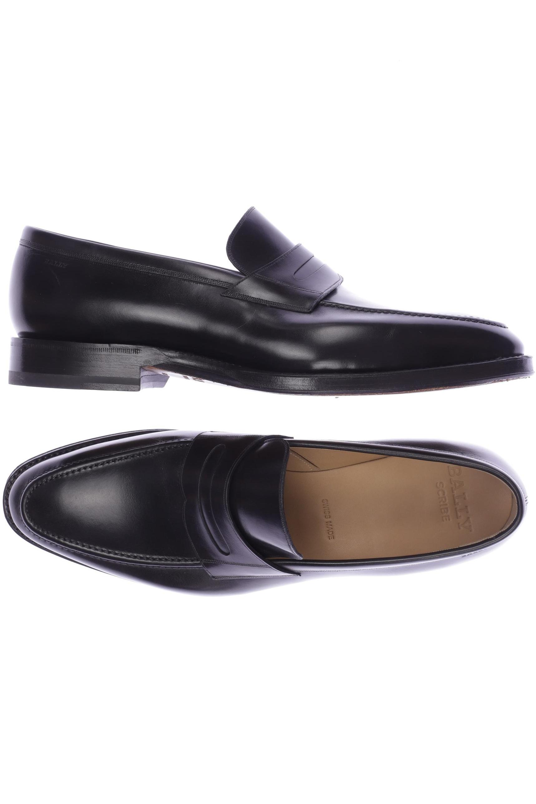 

Bally Herren Halbschuh, schwarz, Gr. 7.5