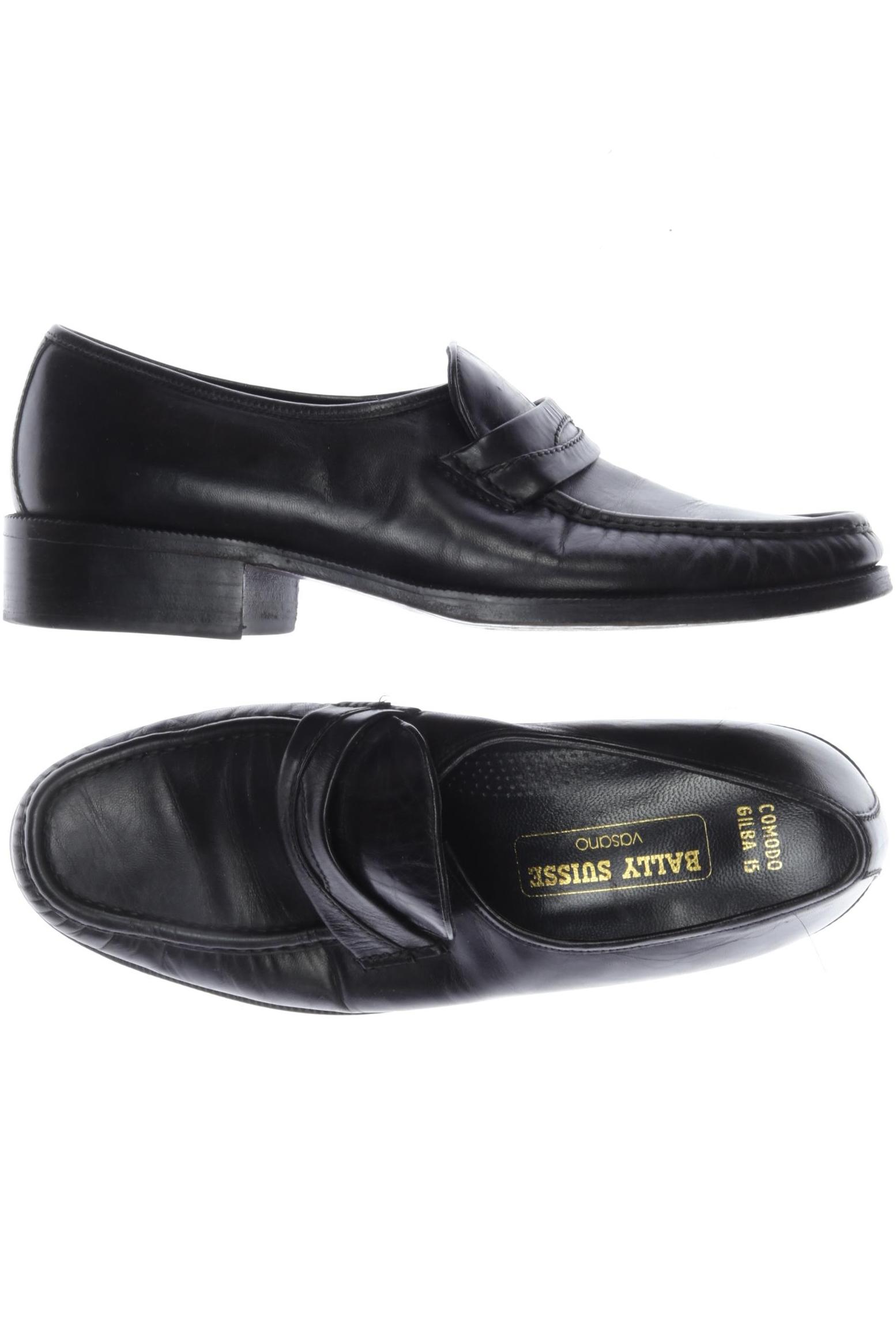 

Bally Herren Halbschuh, schwarz, Gr. 8