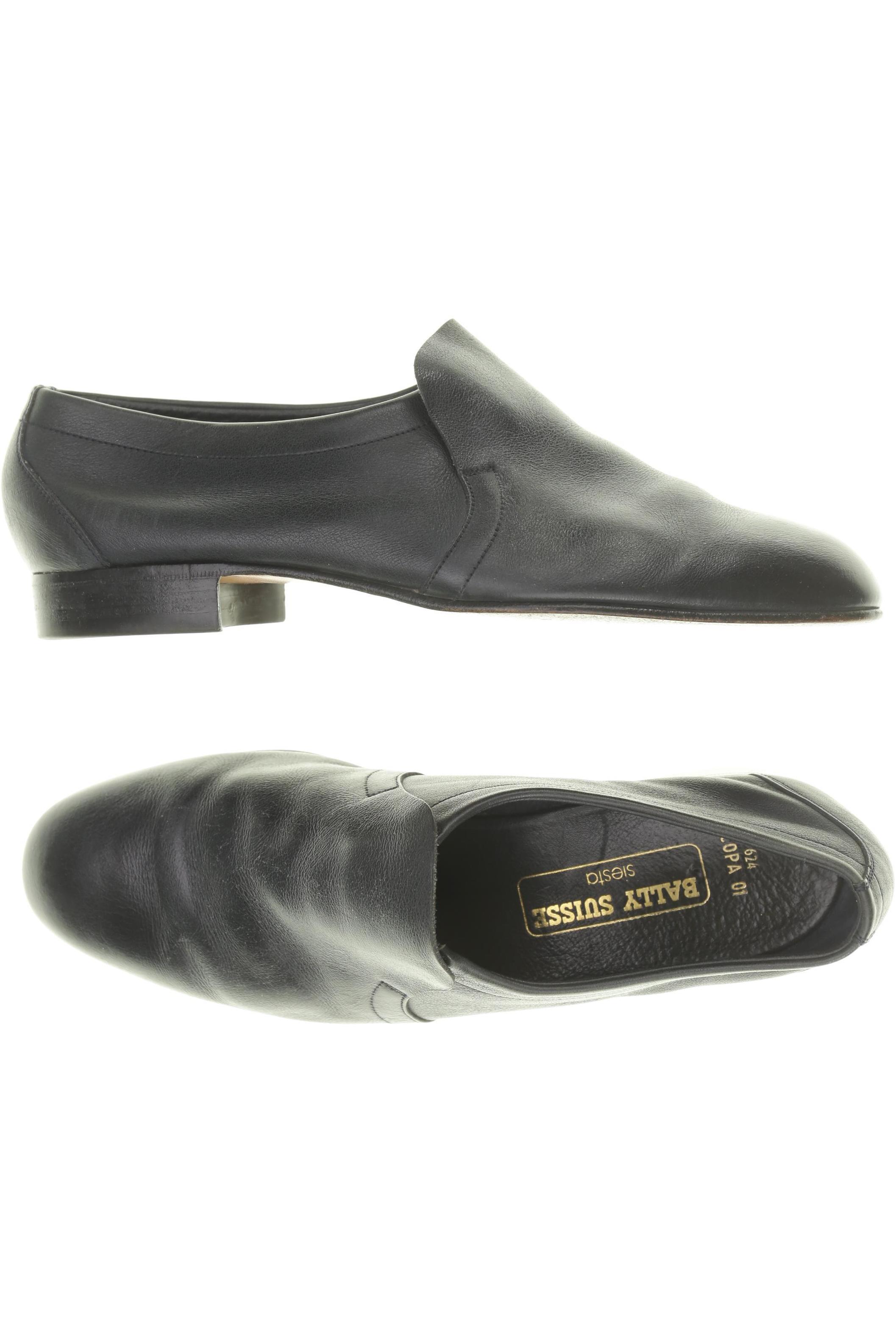 

Bally Herren Halbschuh, schwarz, Gr. 8.5