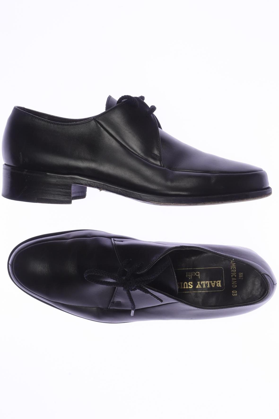 

Bally Herren Halbschuh, schwarz, Gr. 6.5