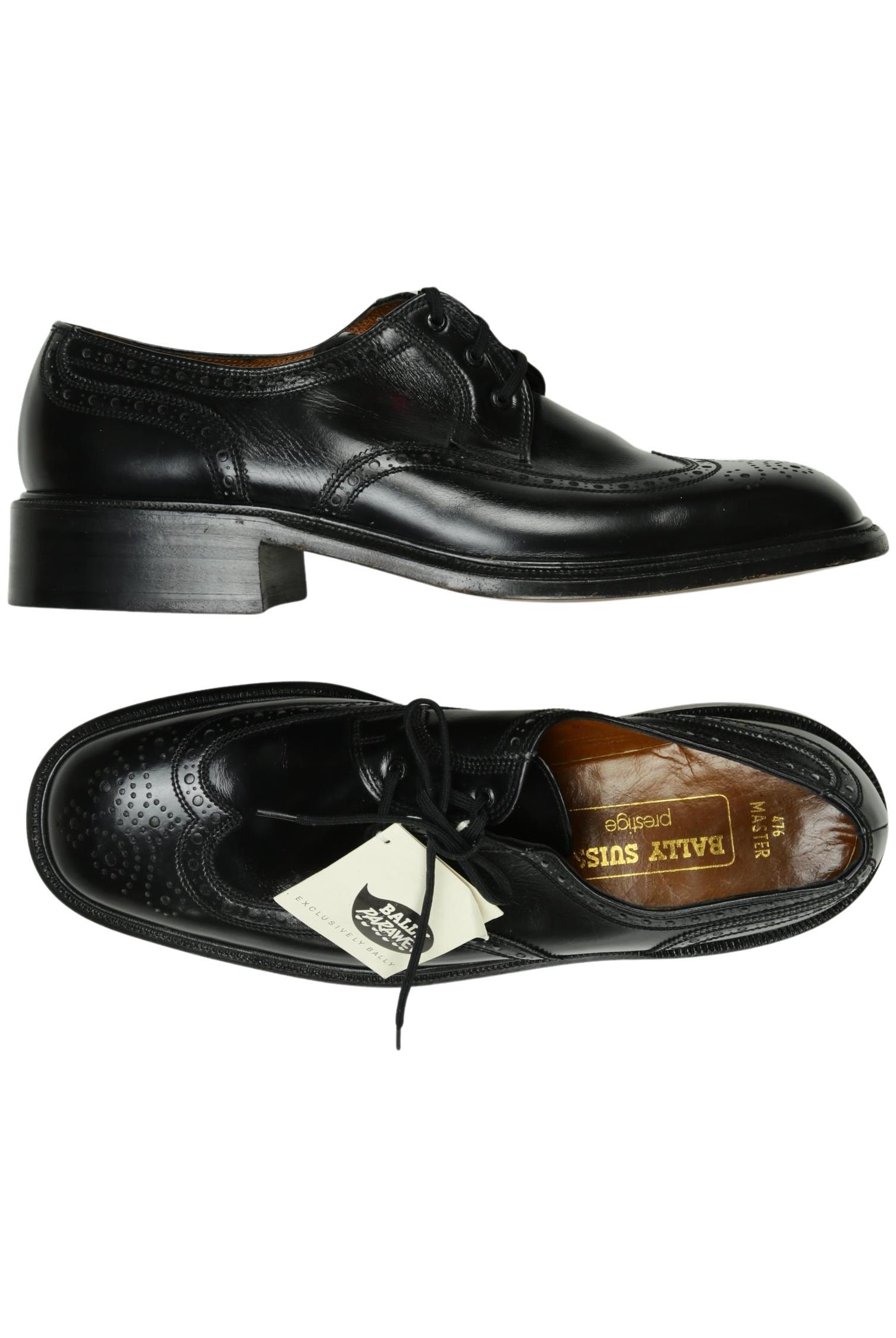 

Bally Herren Halbschuh, schwarz, Gr. 8