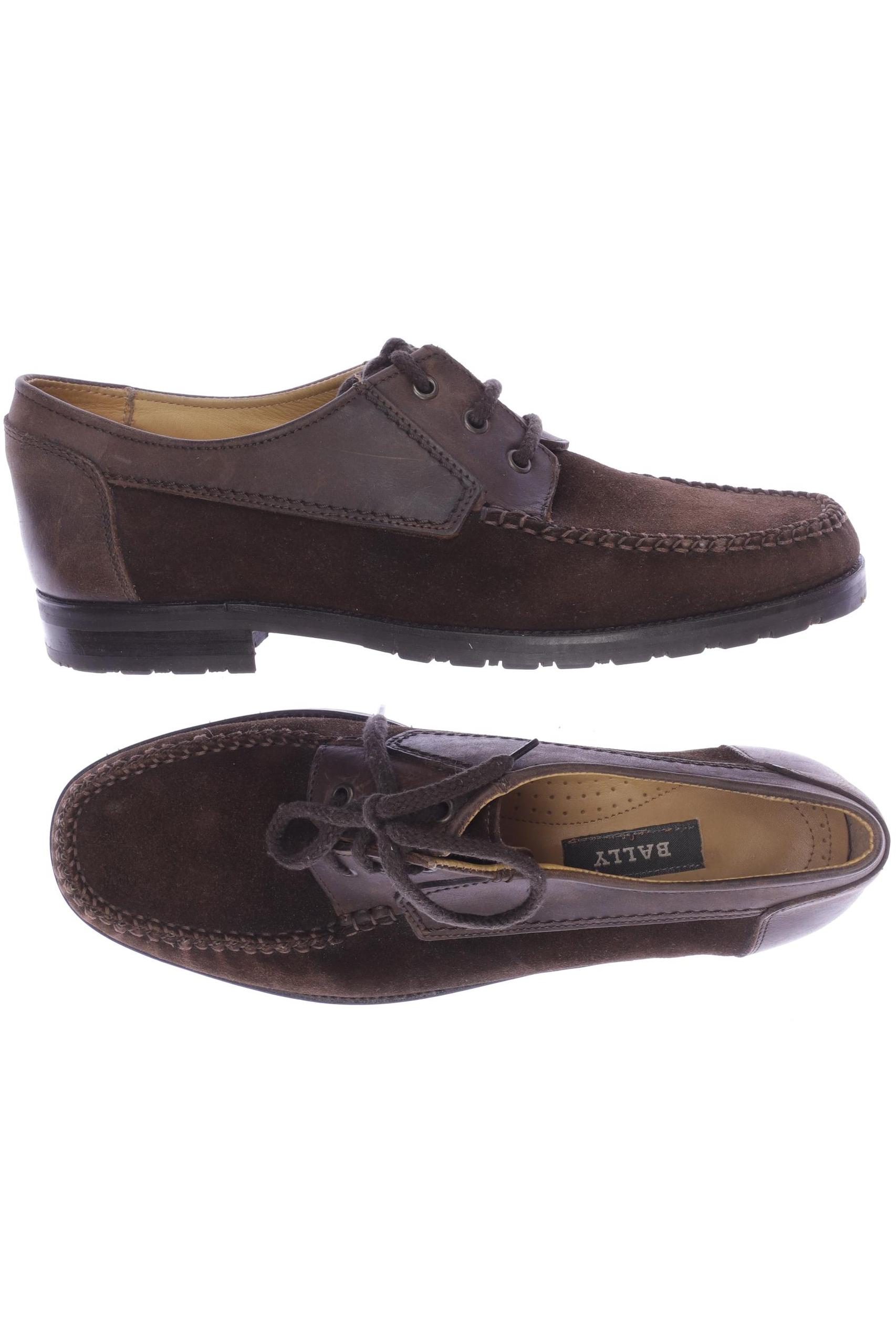 

Bally Herren Halbschuh, braun, Gr. 41.5