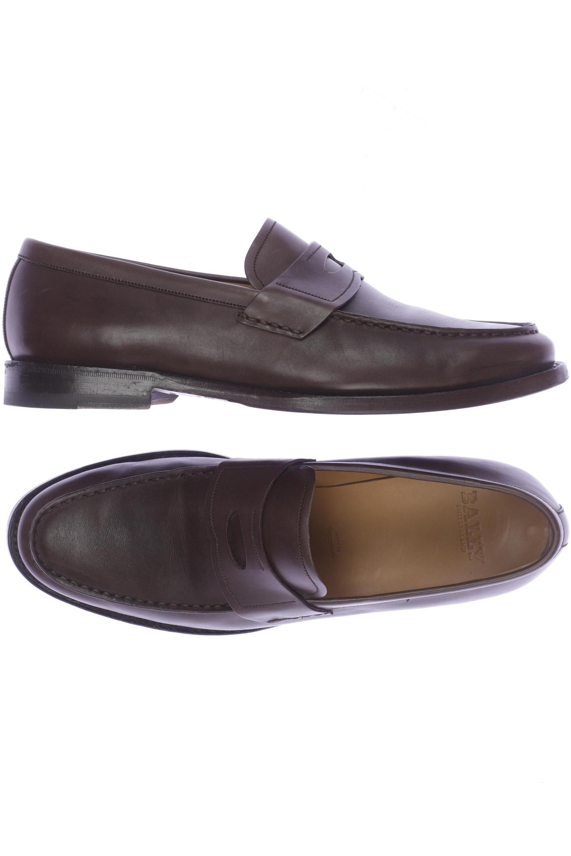 

Bally Herren Halbschuh, braun, Gr. 9