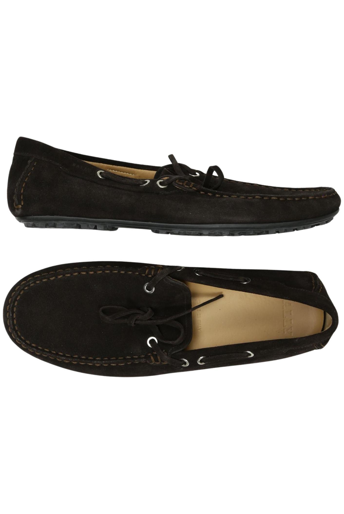

Bally Herren Halbschuh, braun, Gr. 8