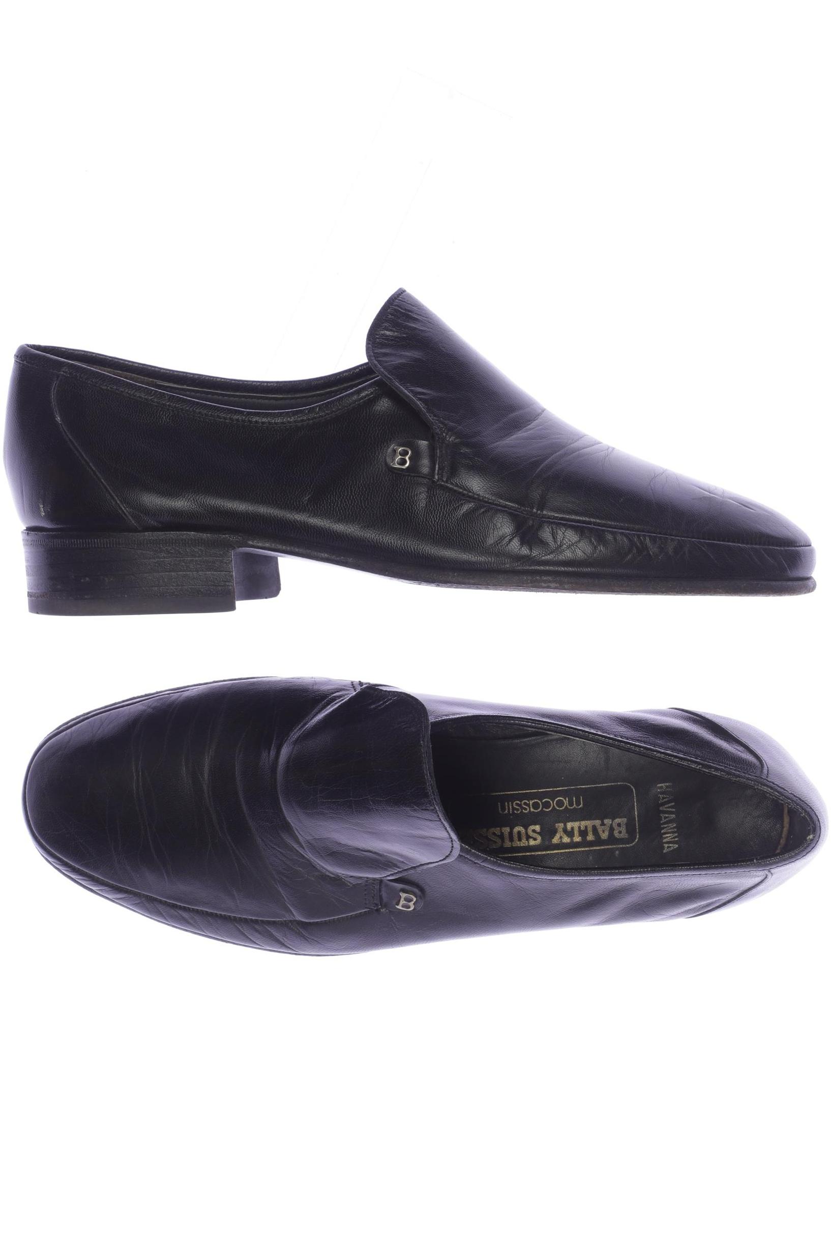 

Bally Herren Halbschuh, schwarz, Gr. 6