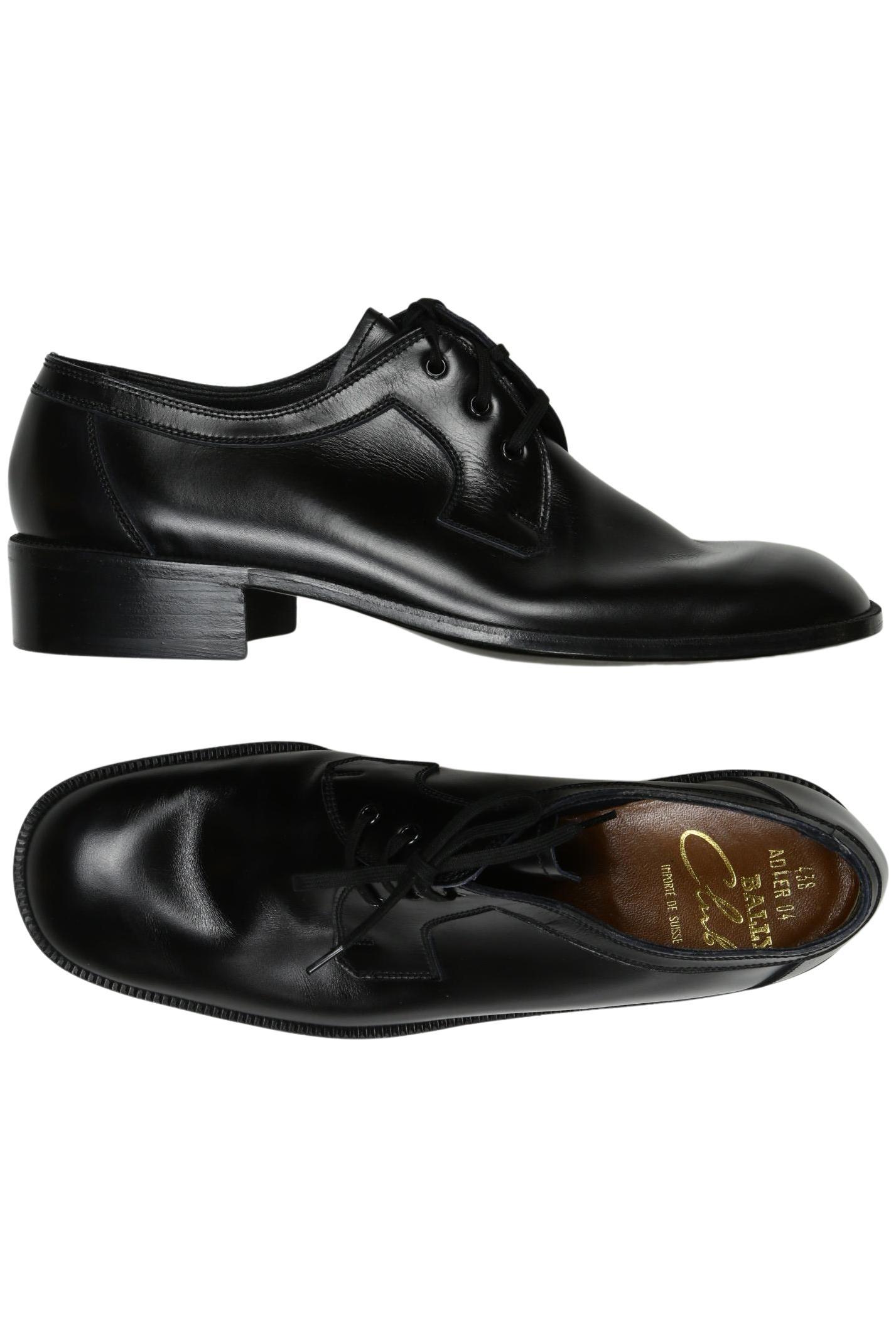 

Bally Herren Halbschuh, schwarz, Gr. 7.5