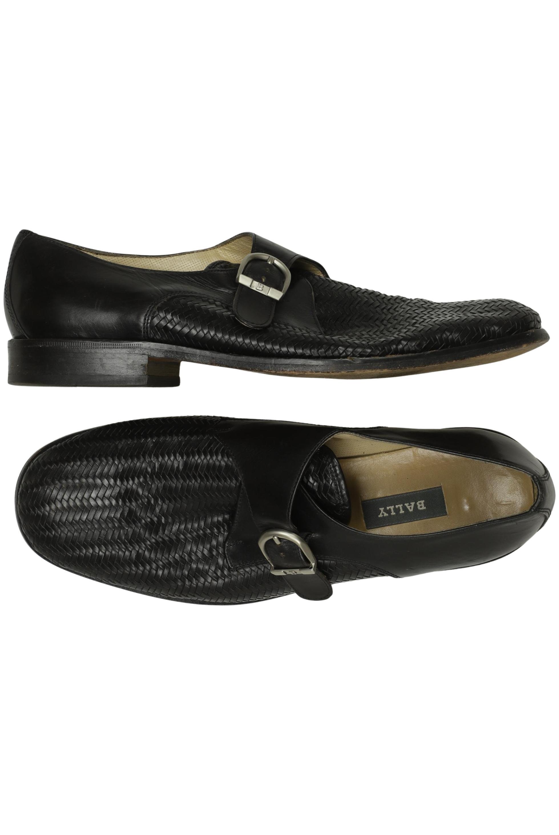 

Bally Herren Halbschuh, schwarz, Gr. 9.5