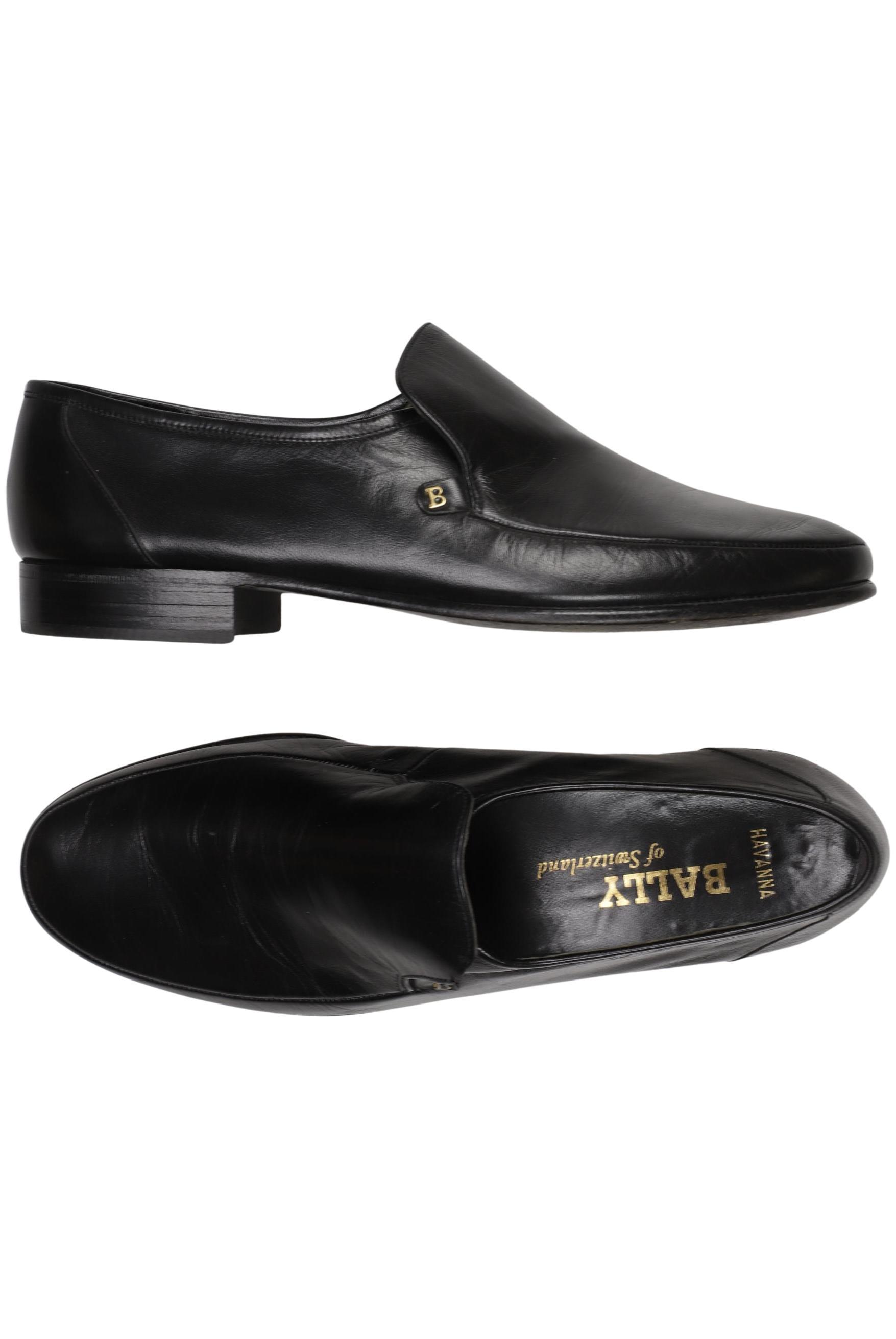 

Bally Herren Halbschuh, schwarz, Gr. 10
