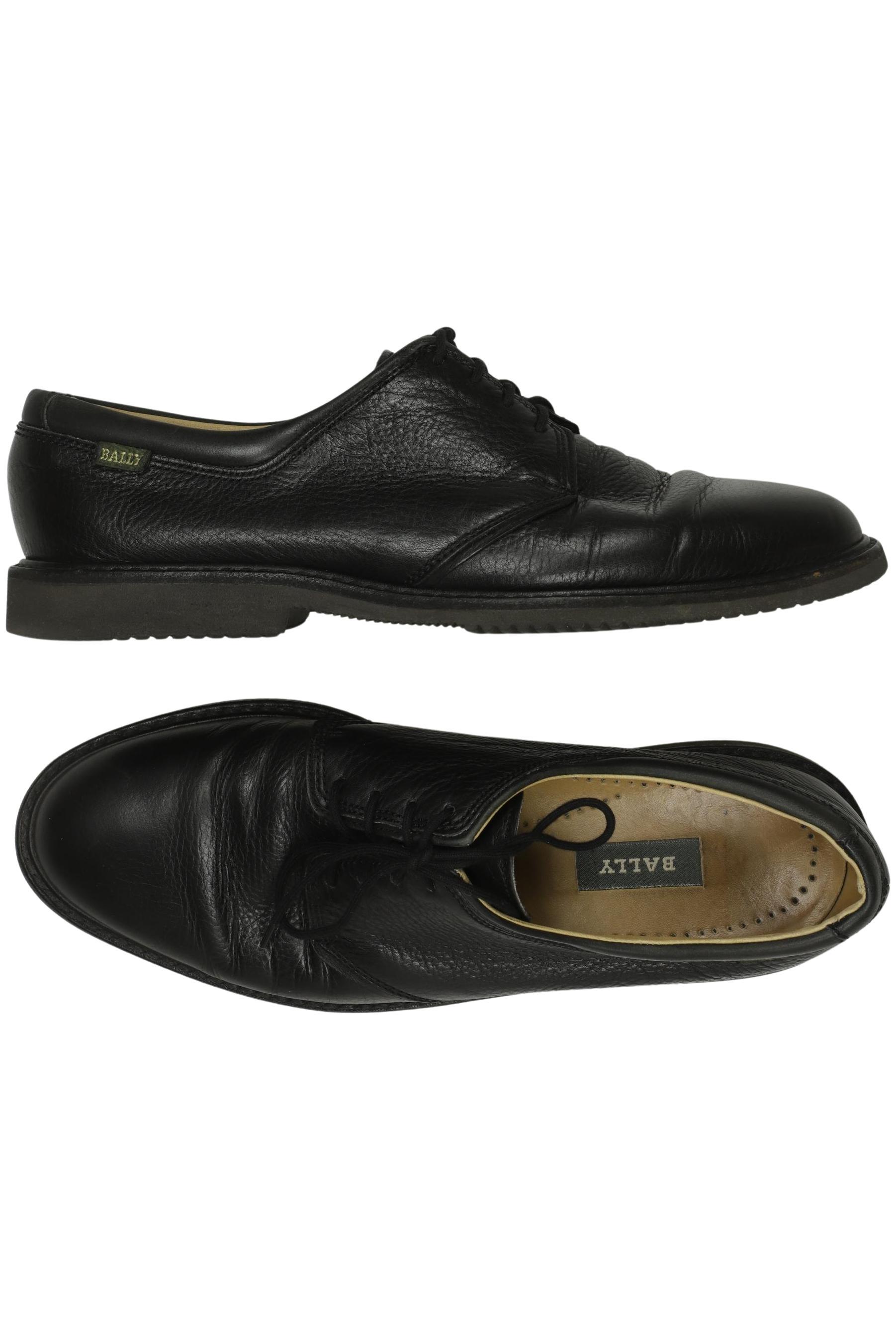 

Bally Herren Halbschuh, schwarz, Gr. 9