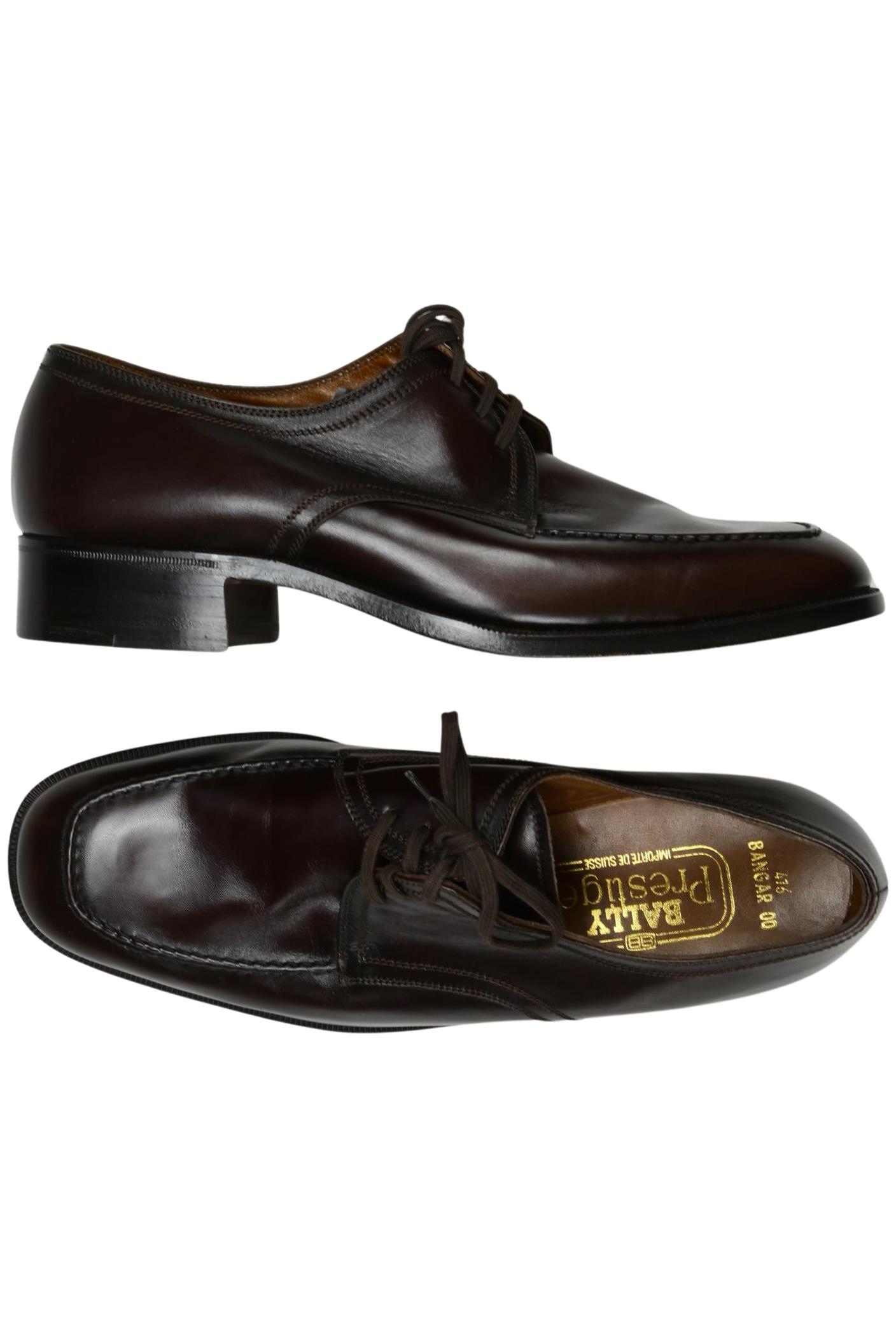 

Bally Herren Halbschuh, braun, Gr. 7.5