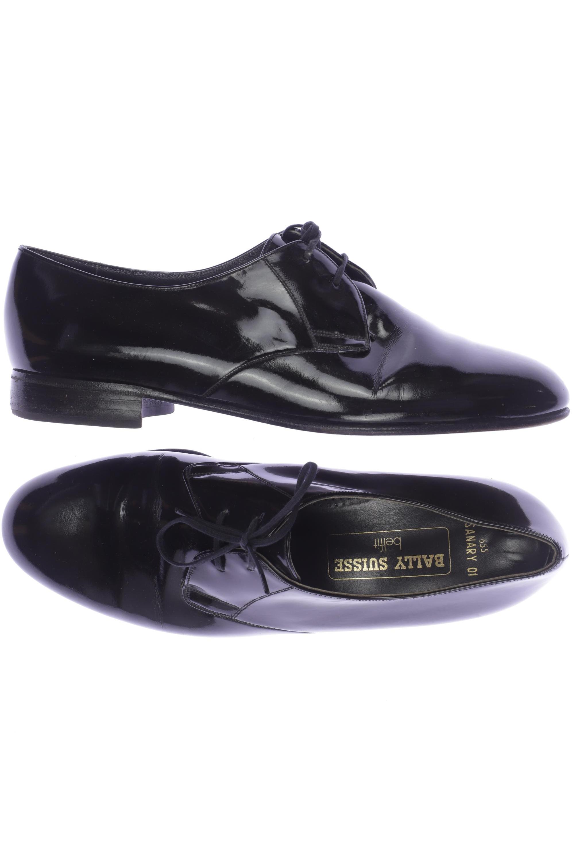 

Bally Herren Halbschuh, schwarz, Gr. 8