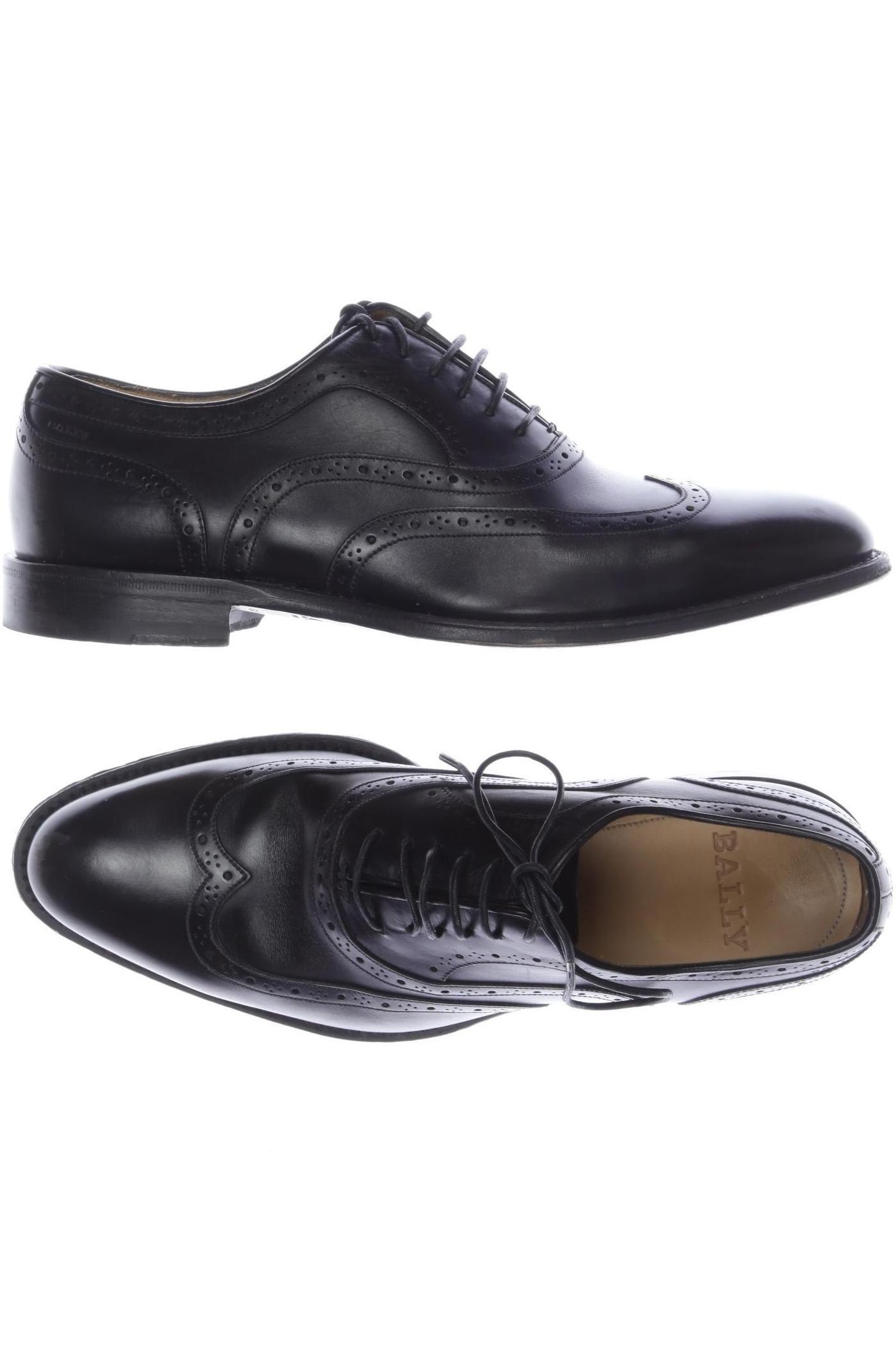 

Bally Herren Halbschuh, schwarz, Gr. 6.5