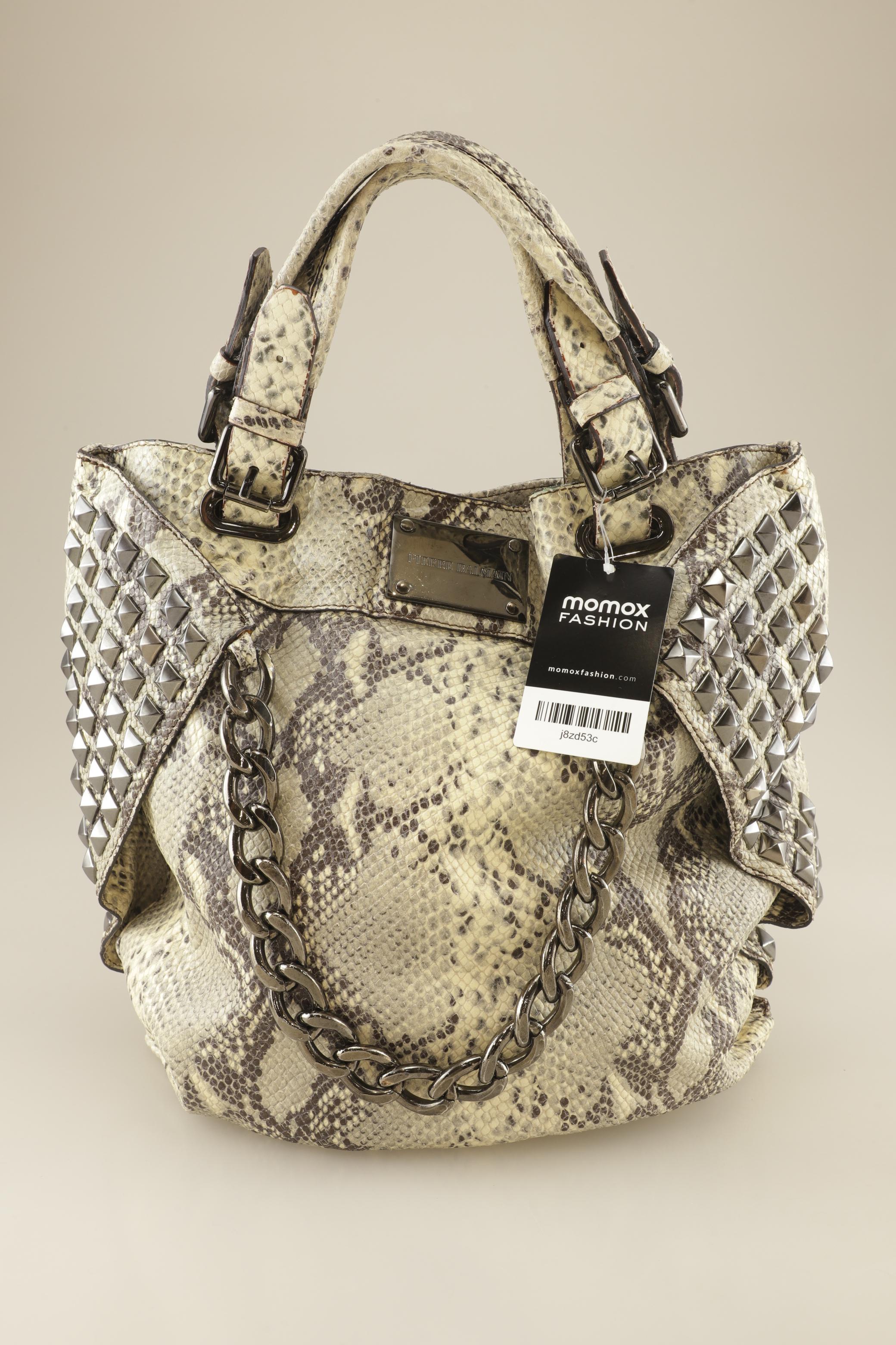 

Balmain Damen Handtasche, beige, Gr.