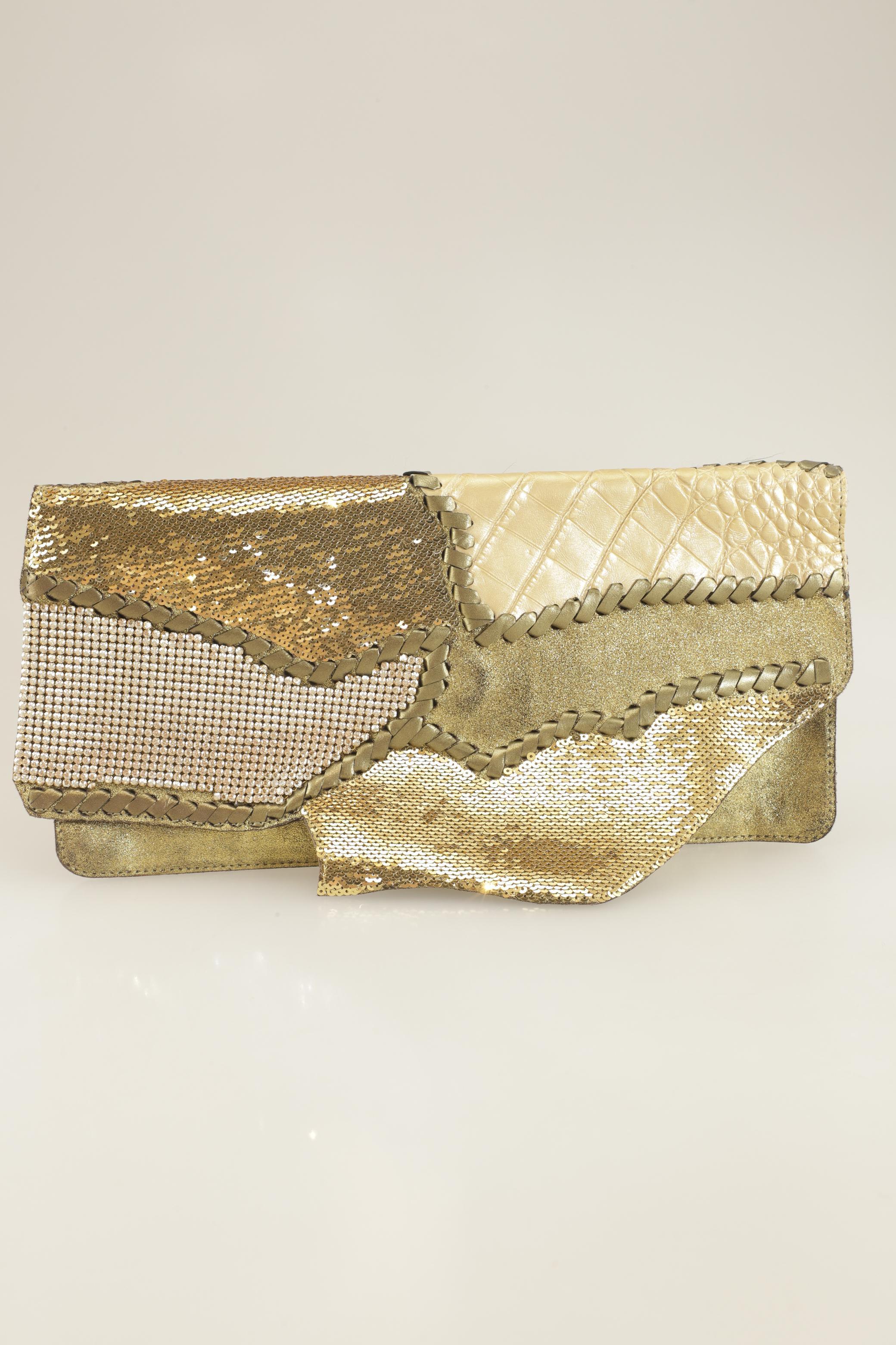 

Balmain Damen Handtasche, gold, Gr.