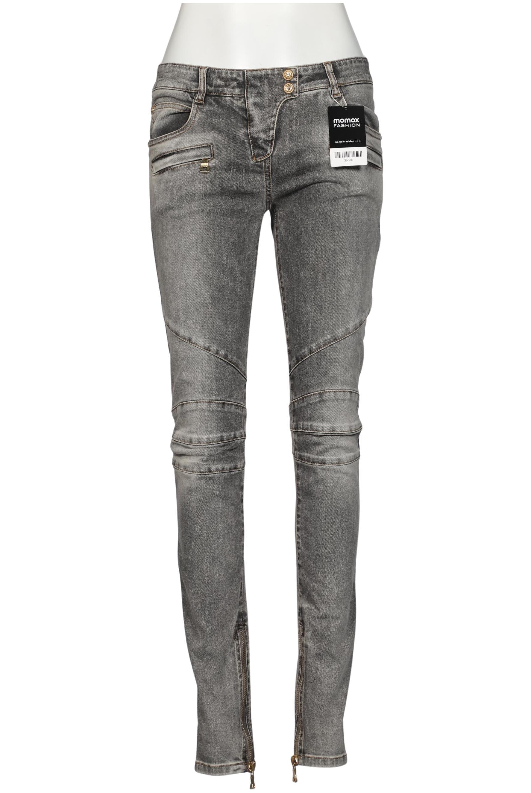 

Balmain Damen Jeans, grau, Gr. 38