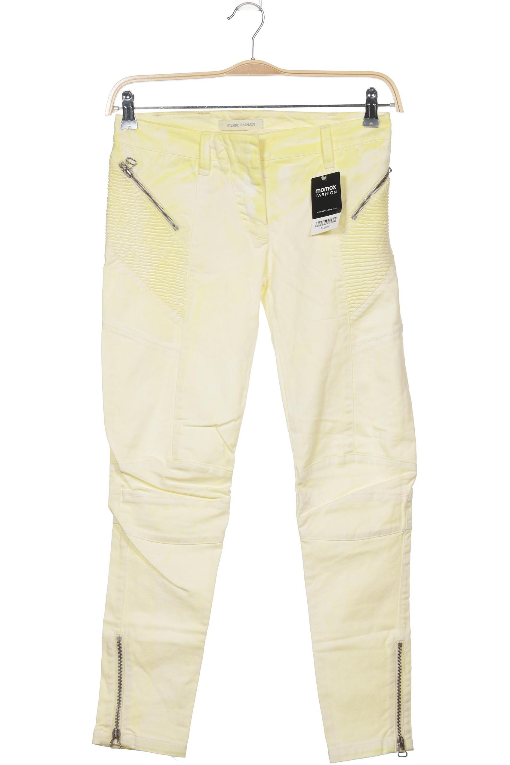 

Balmain Damen Jeans, gelb, Gr. 26