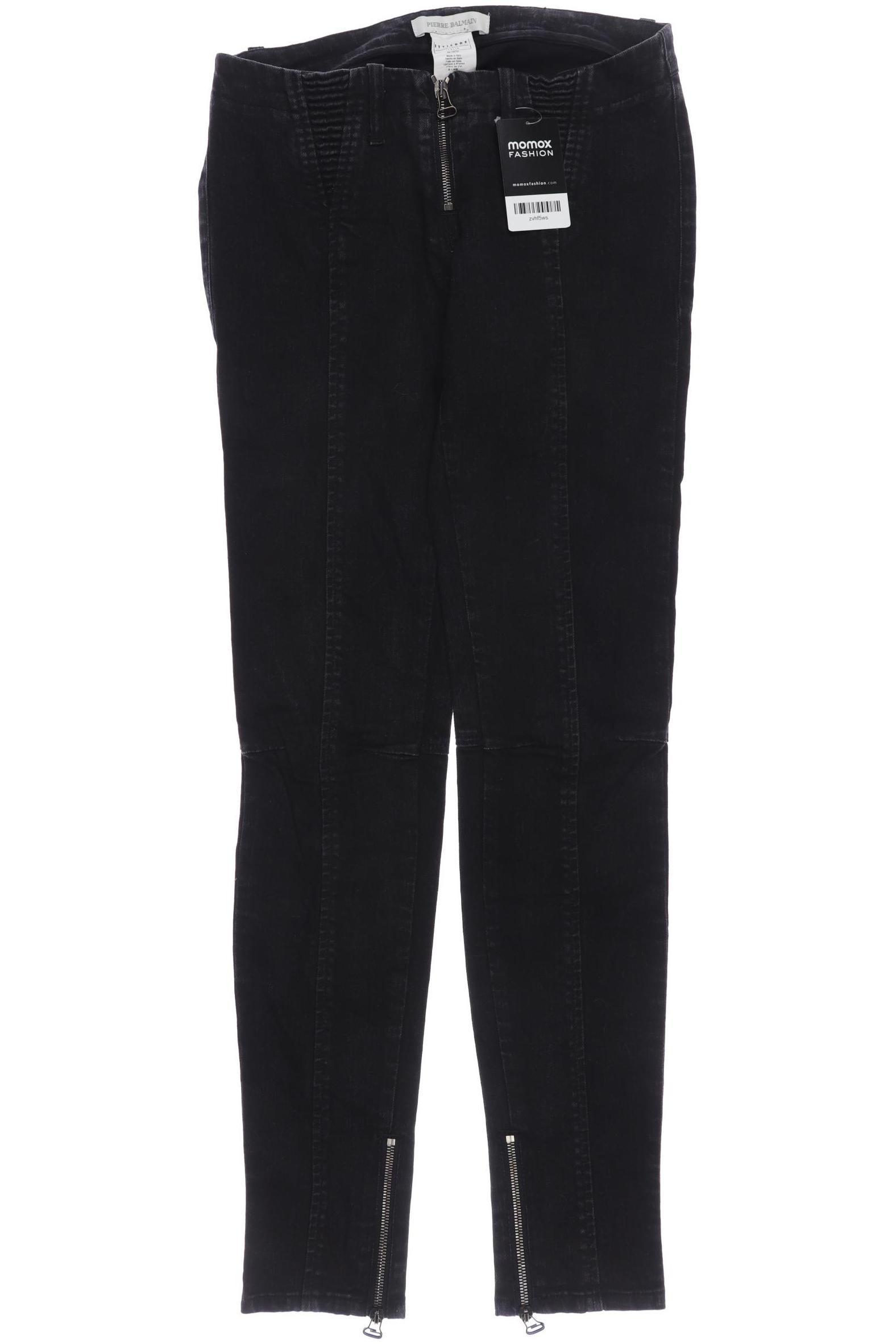 

Balmain Damen Jeans, schwarz, Gr. 26