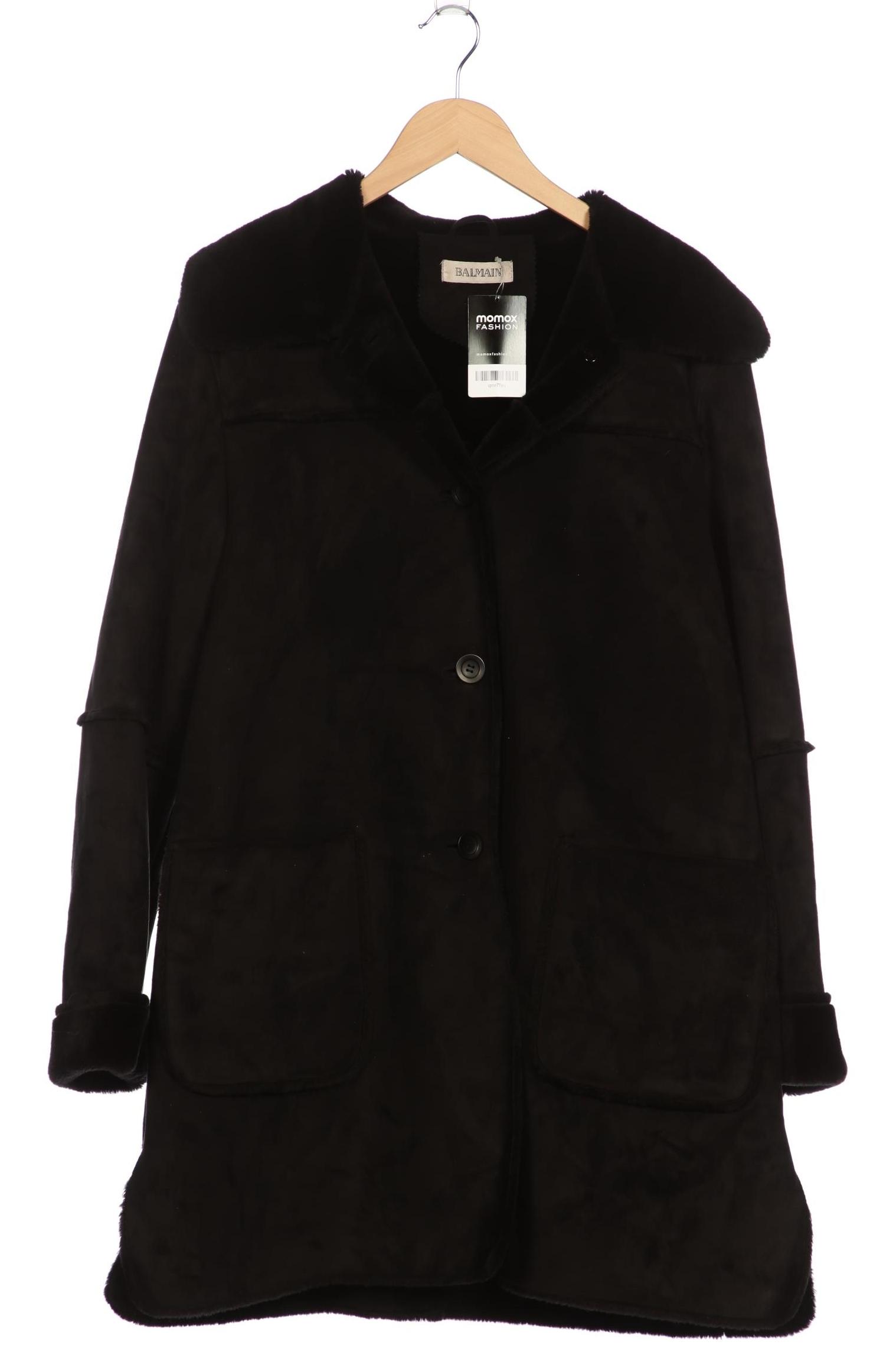 

Balmain Damen Mantel, schwarz, Gr. 42