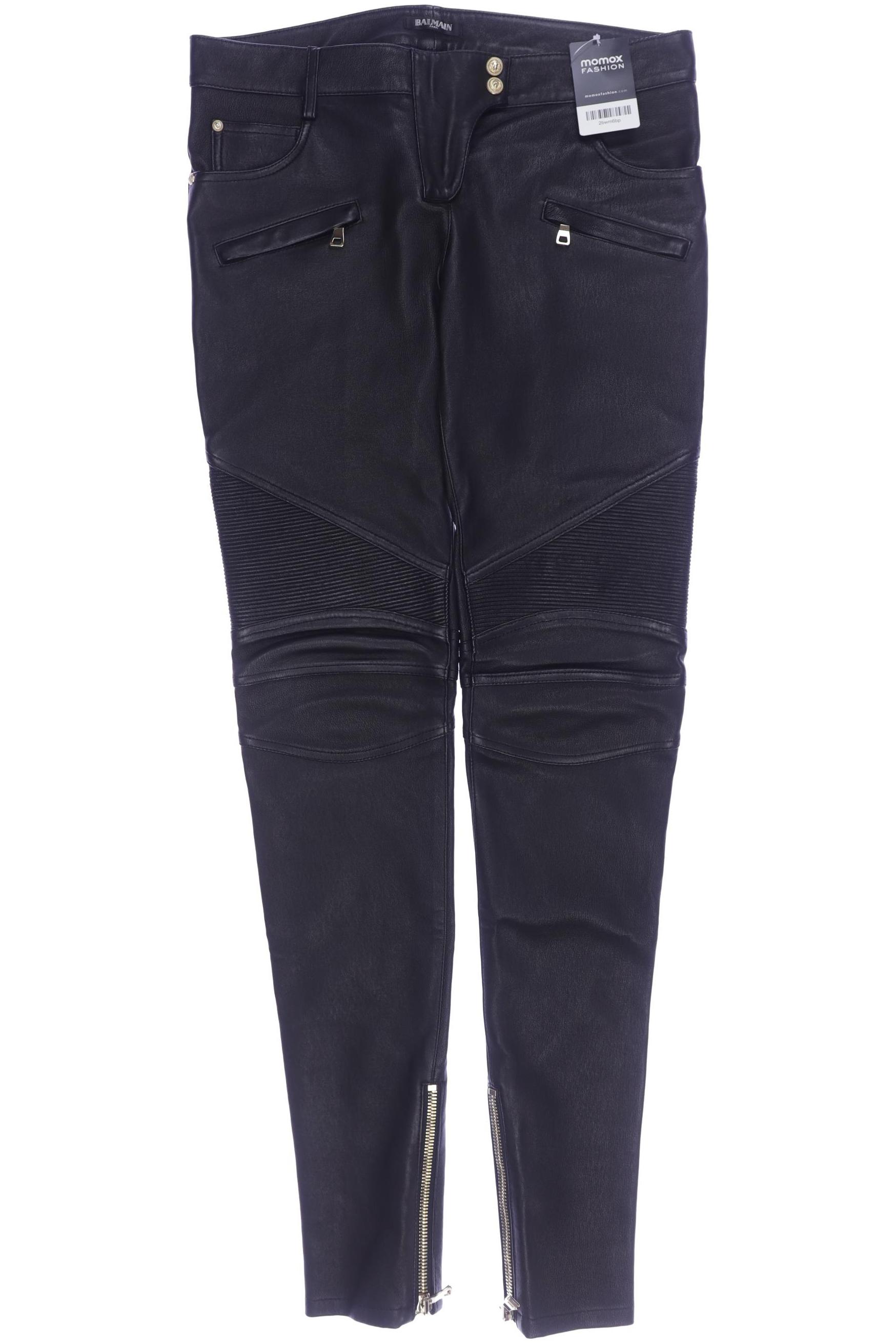 

Balmain Damen Stoffhose, schwarz, Gr. 40