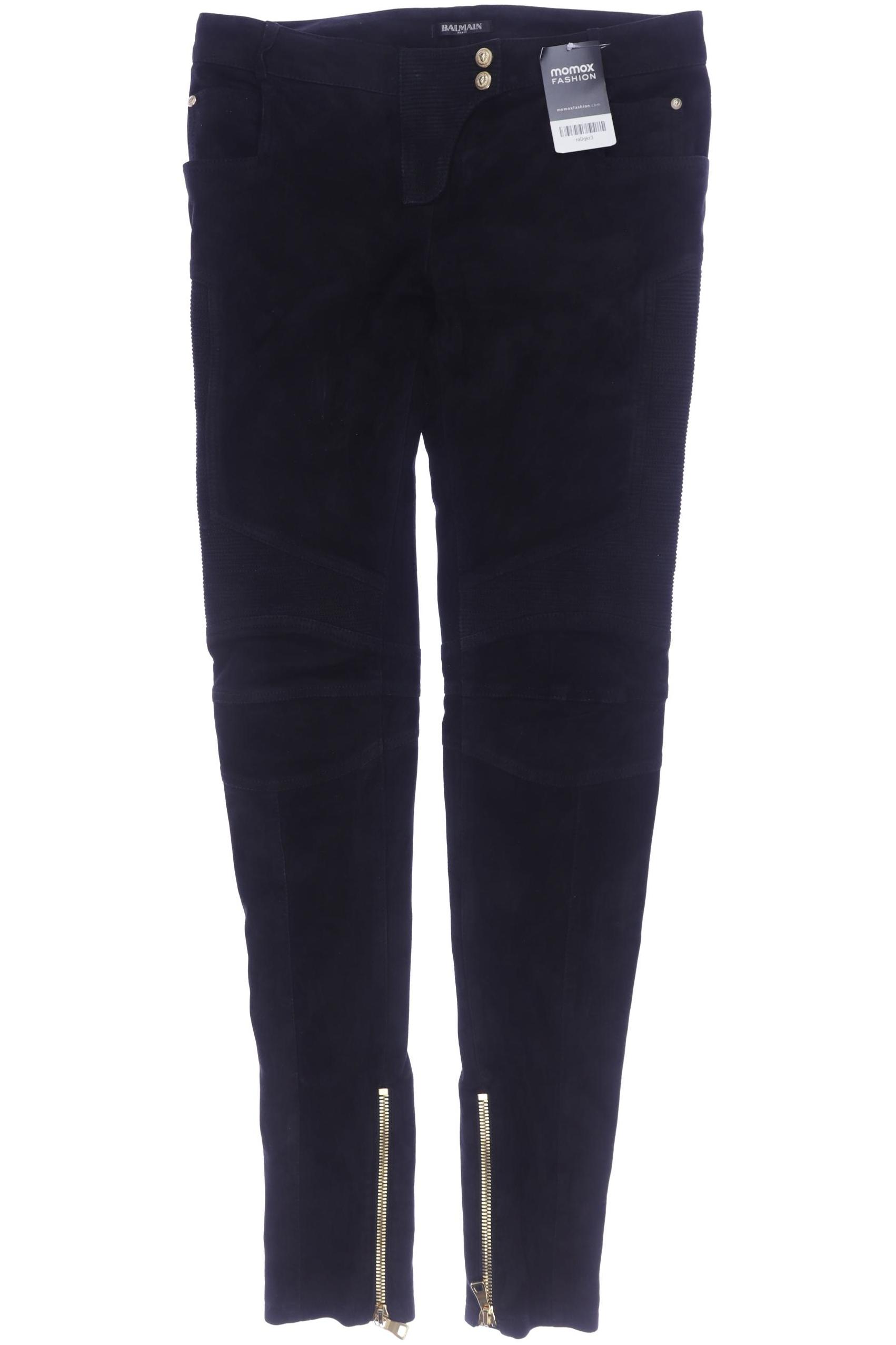 

Balmain Damen Stoffhose, schwarz, Gr. 40