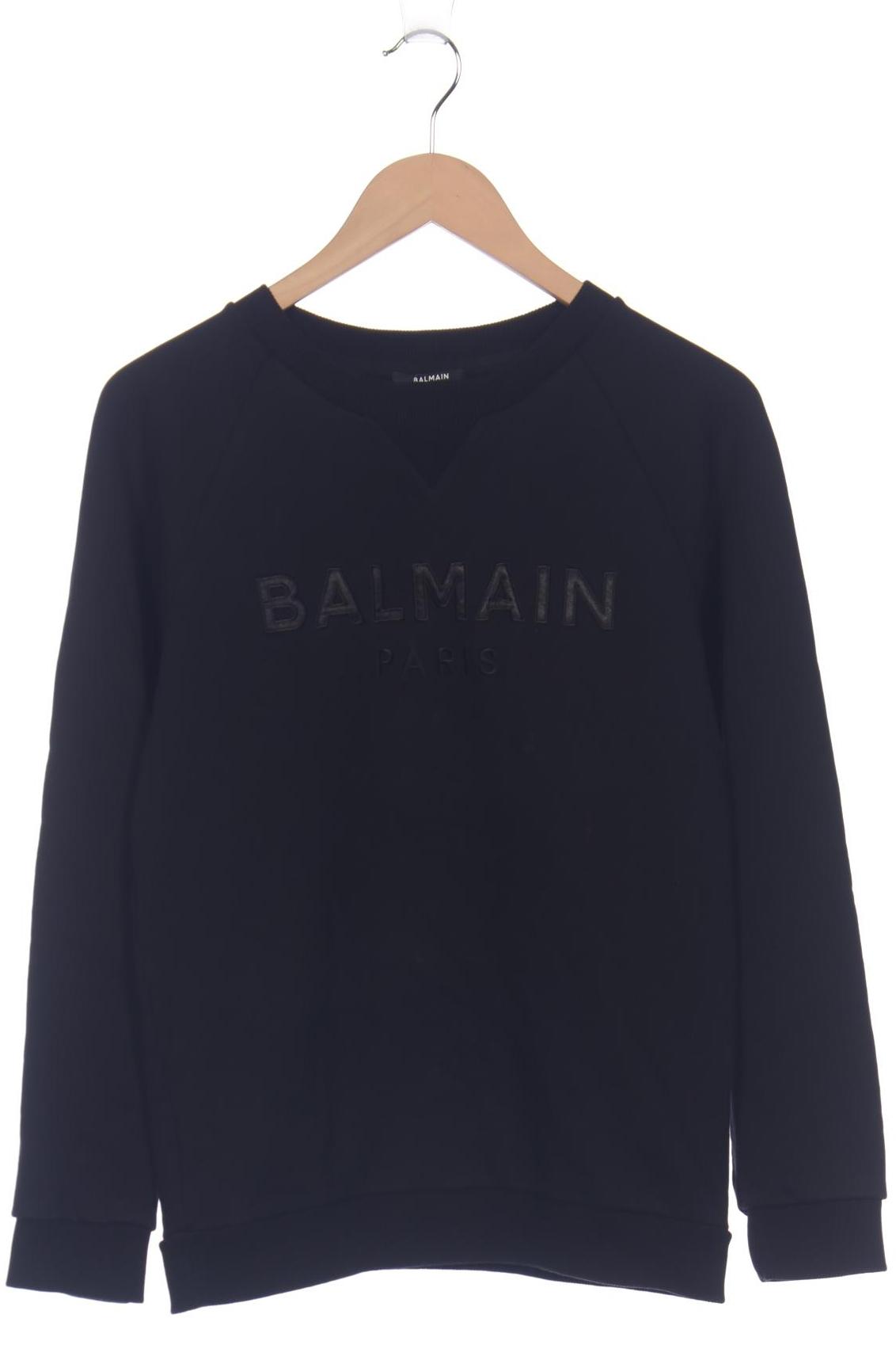 

Balmain Damen Sweatshirt, schwarz, Gr. 34