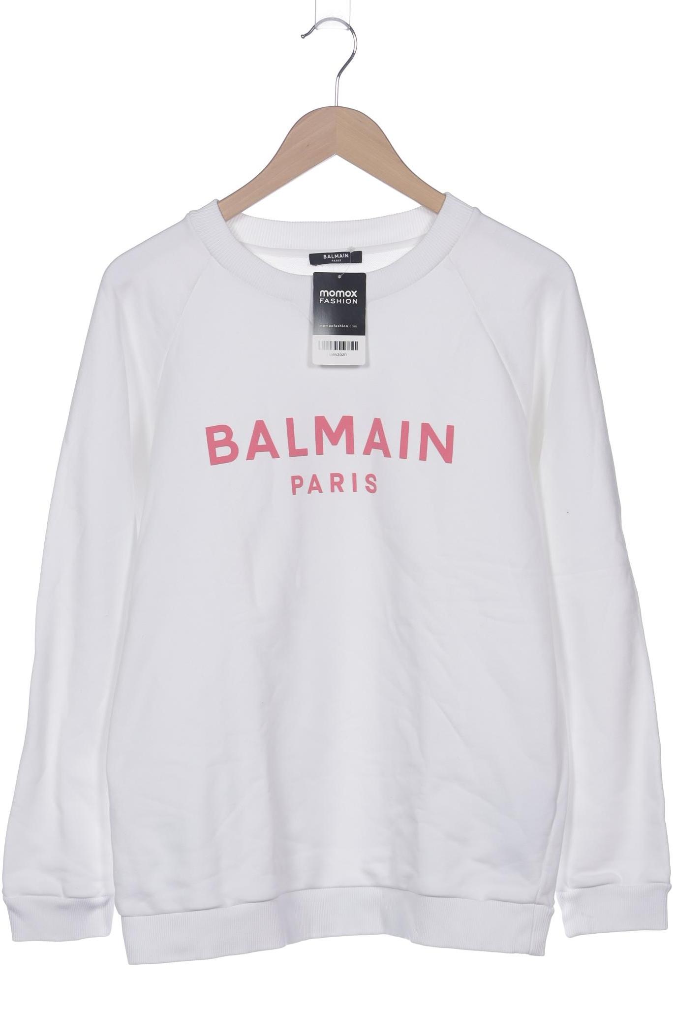 

Balmain Damen Sweatshirt, weiß, Gr. 42