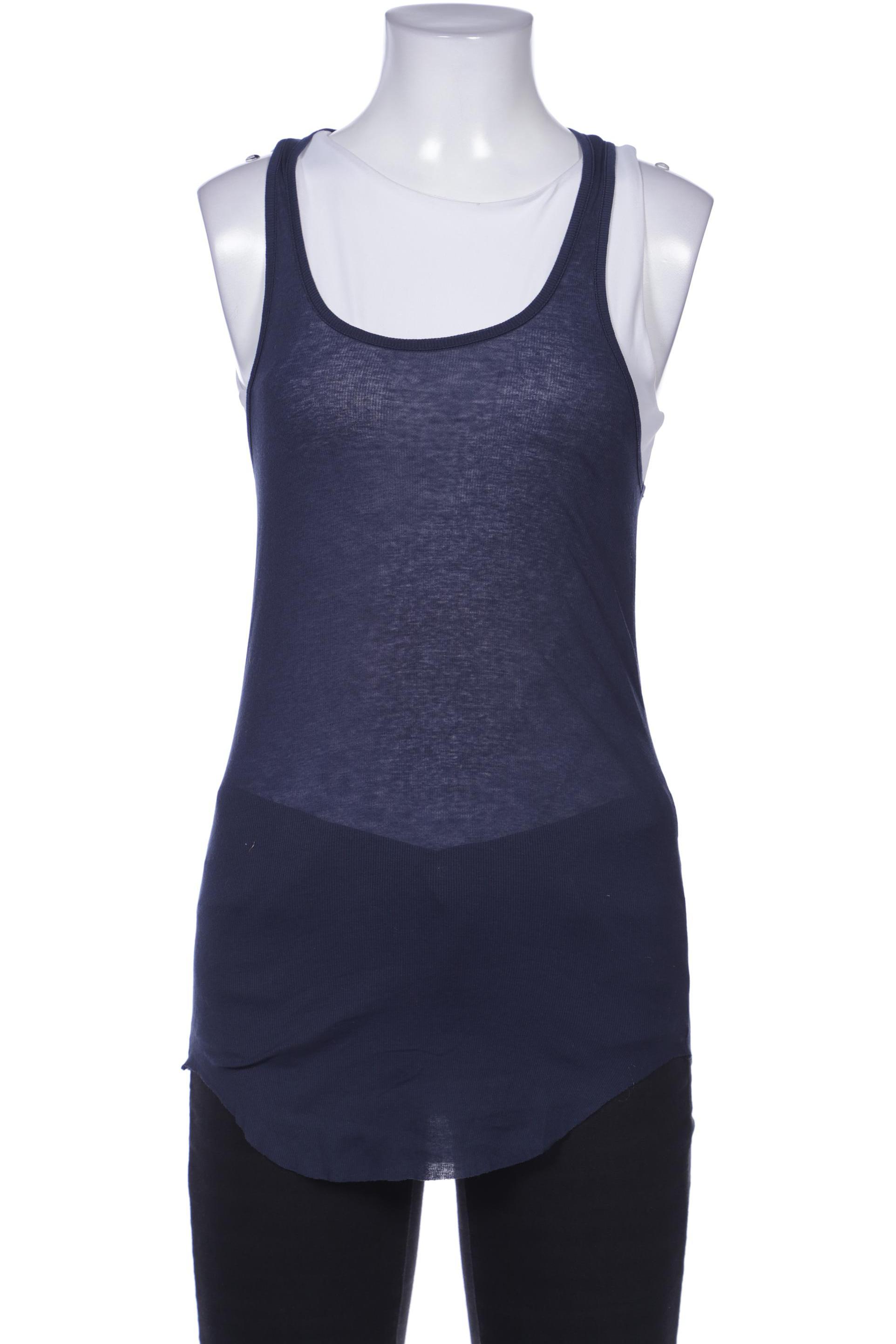 

Balmain Damen Top, marineblau, Gr. 34