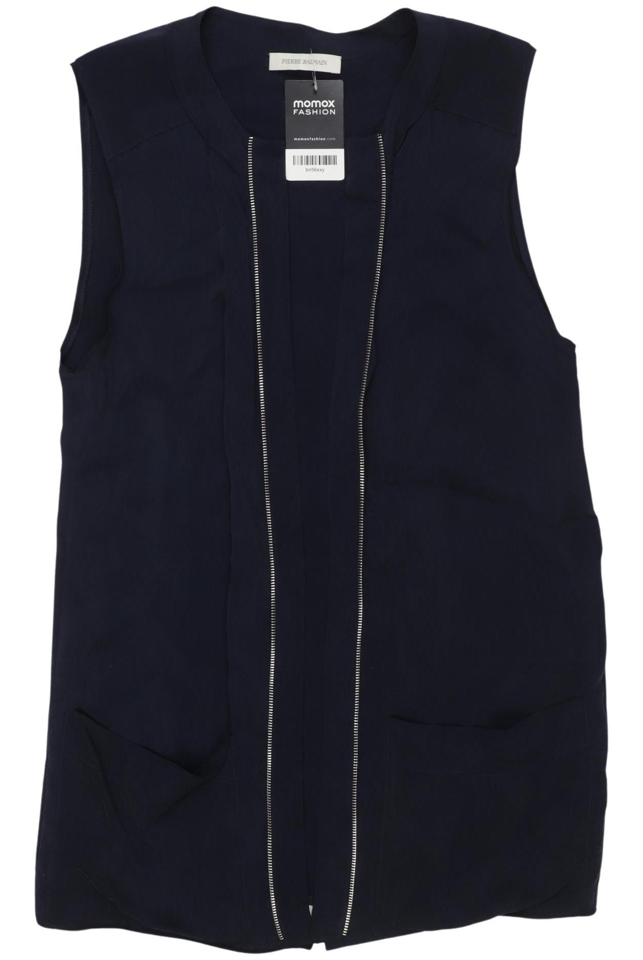 

Balmain Damen Weste, marineblau, Gr. 42
