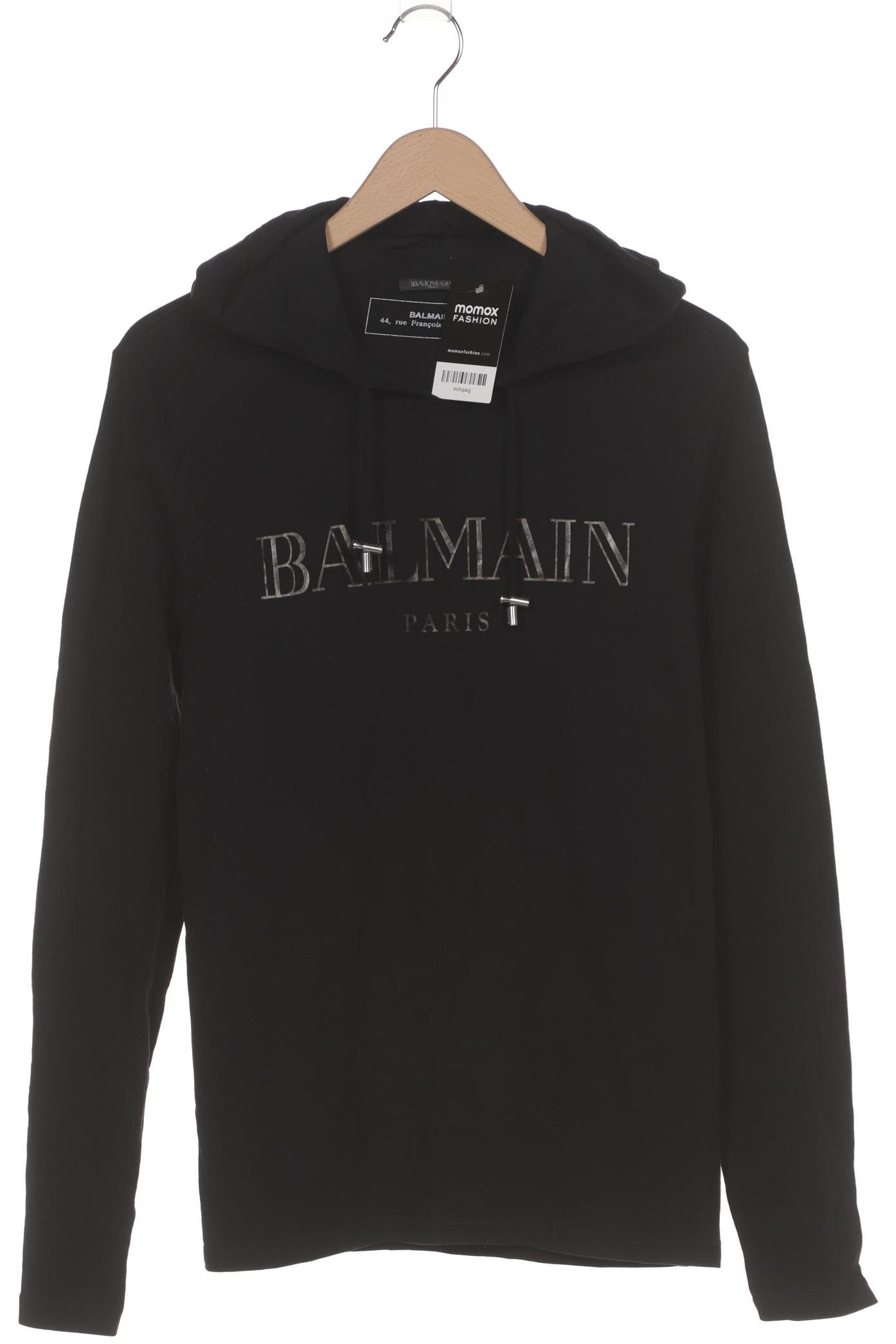 

Balmain Herren Kapuzenpullover, schwarz, Gr. 48