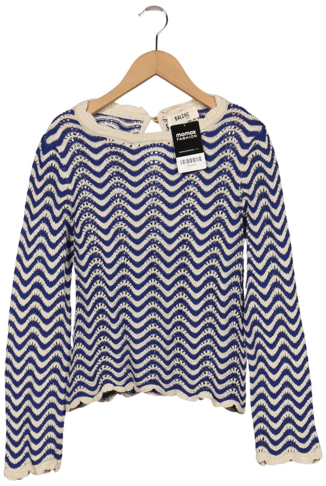 

Balzac Paris Damen Pullover, blau, Gr. 36