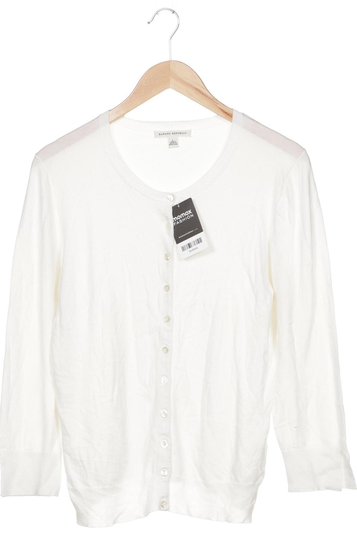 

Banana Republic Damen Strickjacke, weiß, Gr. 42